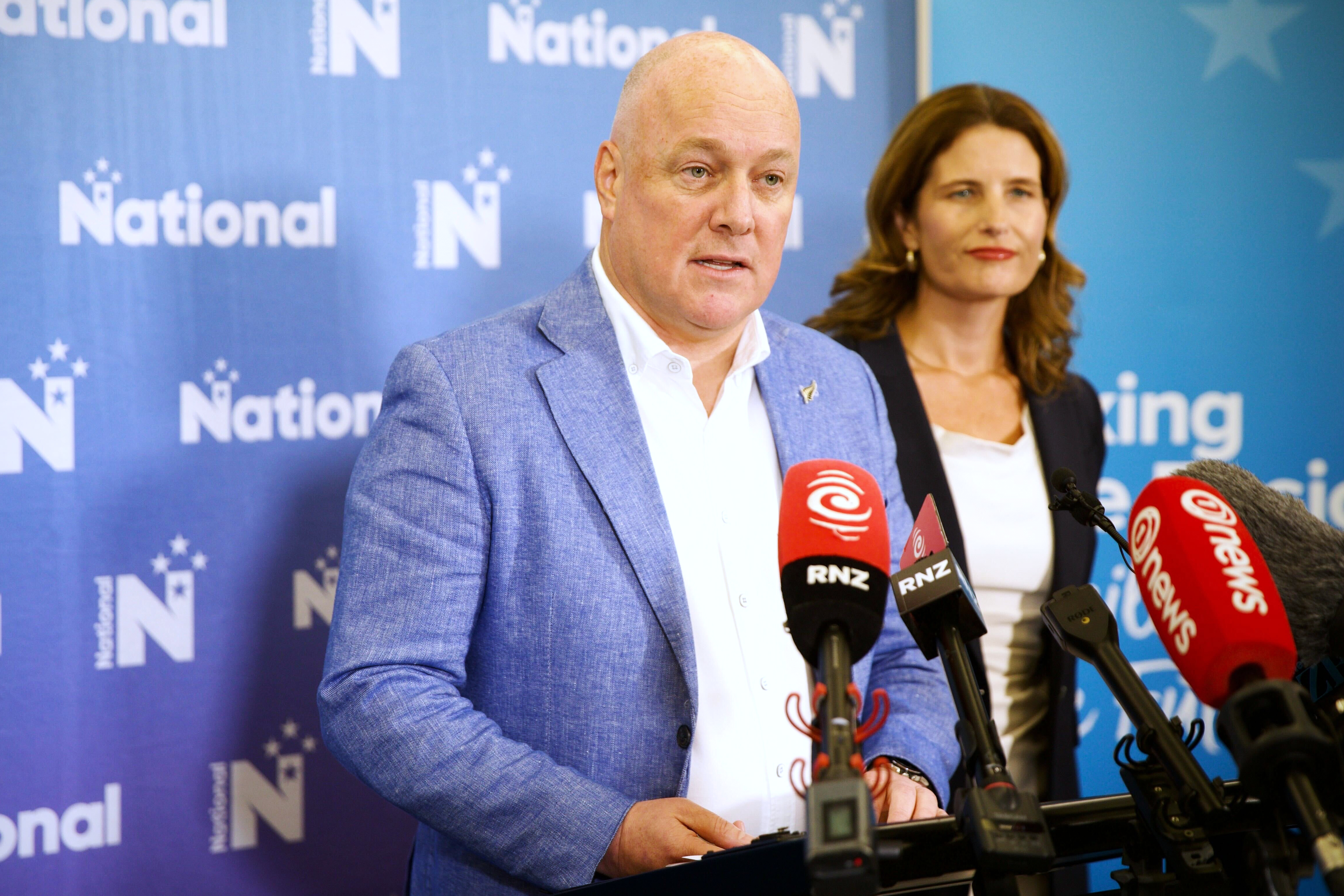 New Zealand Prime Minister Christopher Luxon