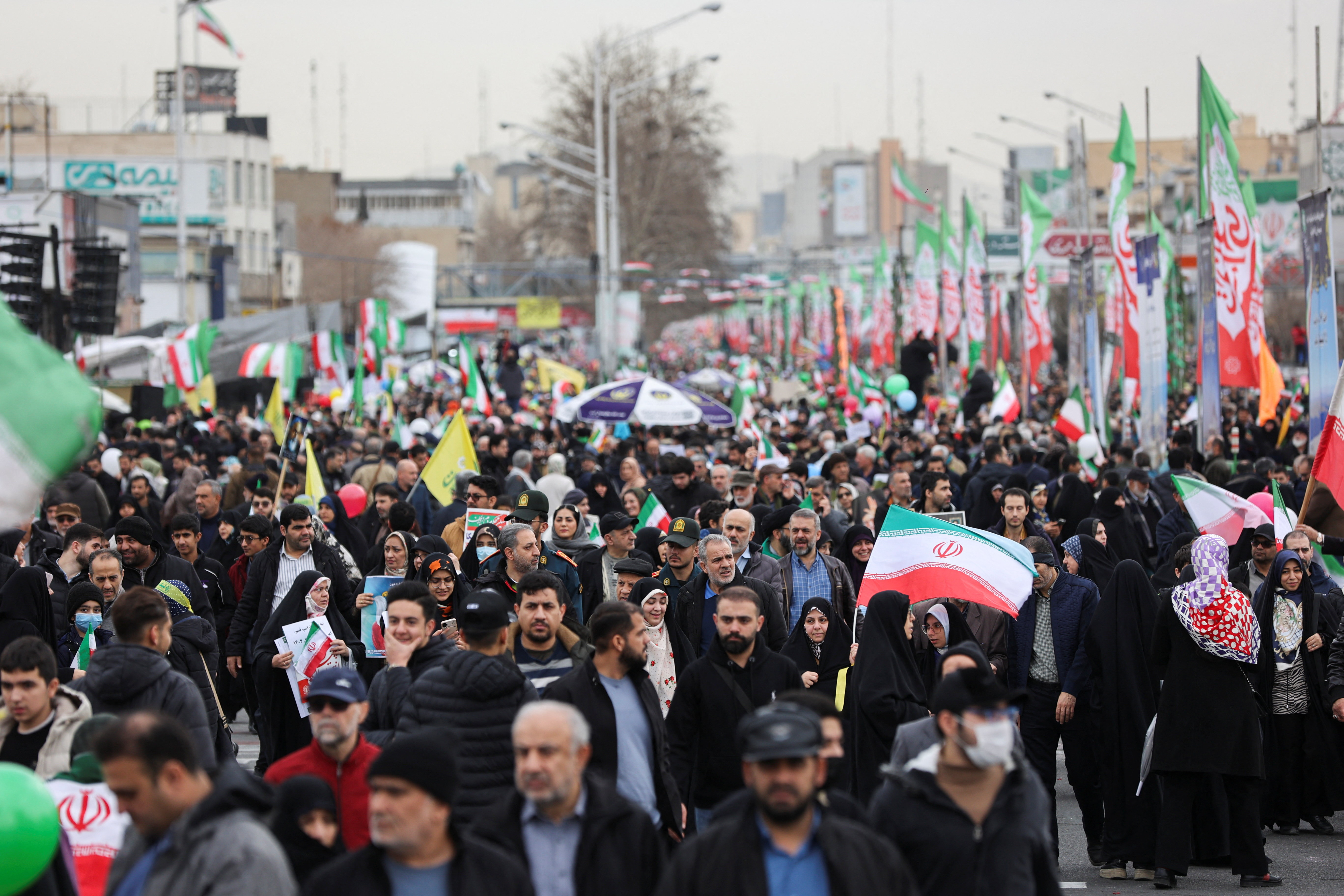 Iran marks the 47th anniversary of the 1979 Islamic Revolution