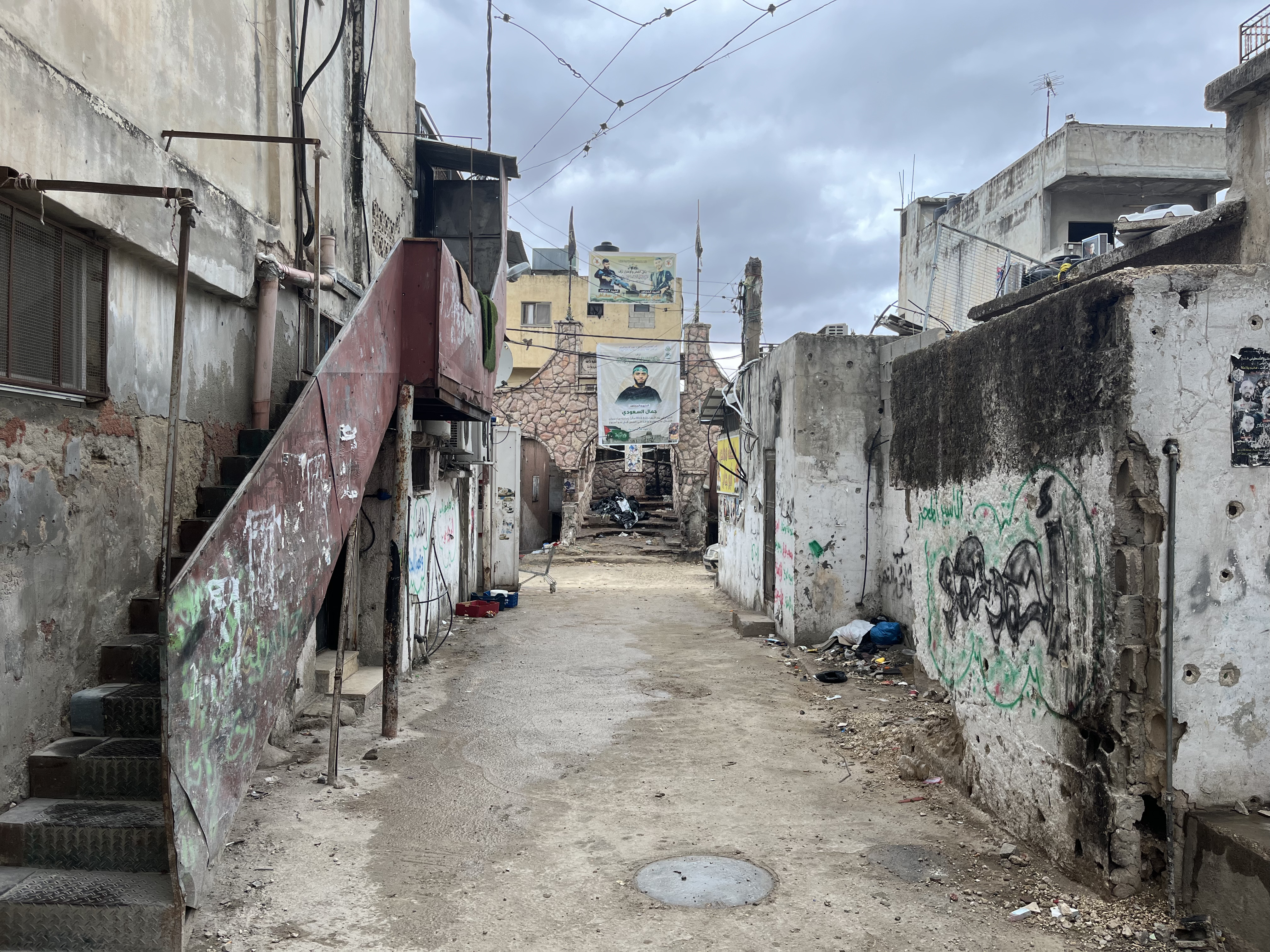 A side street in Nablus
