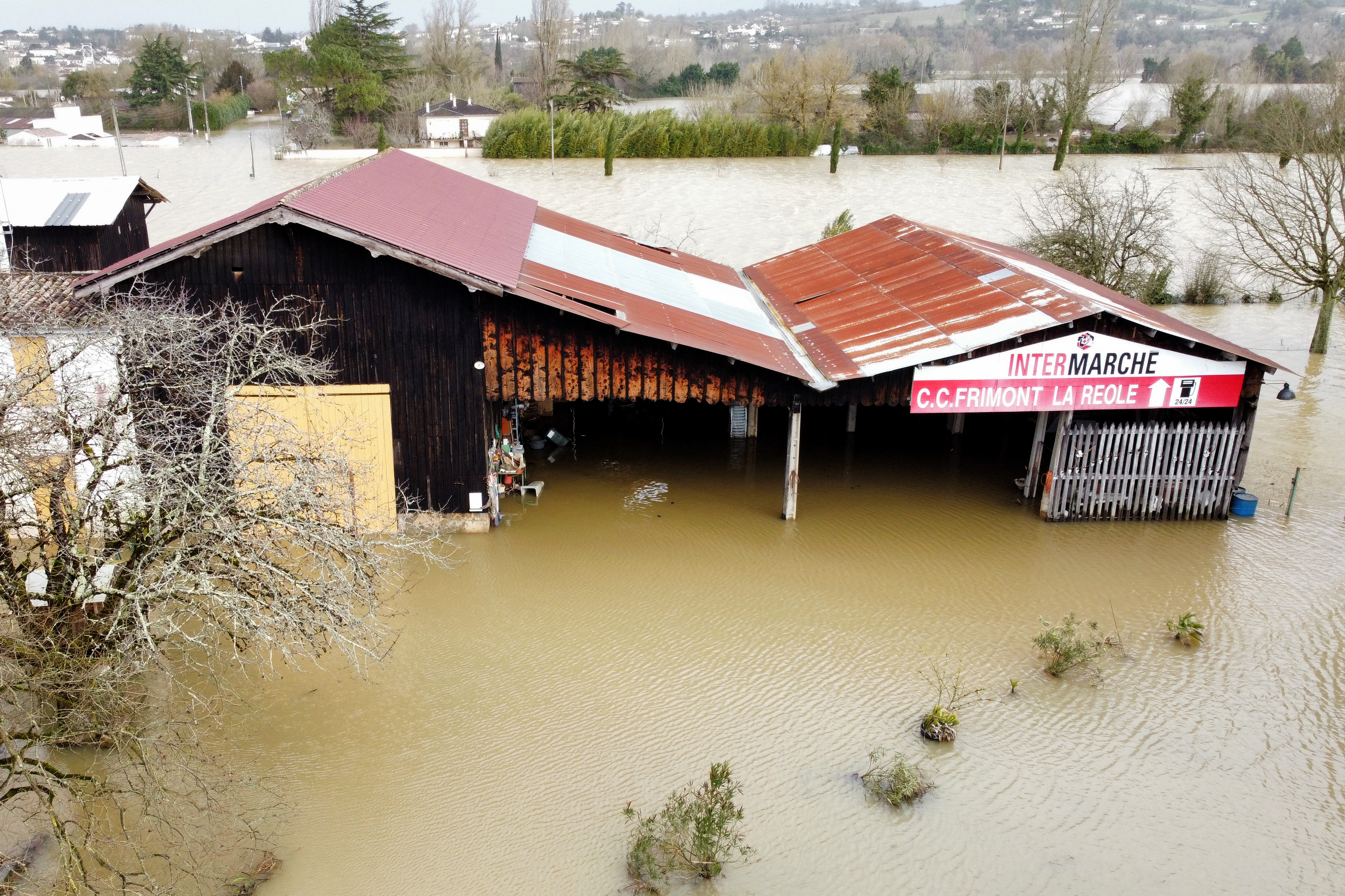France hit by record 35 days of rain