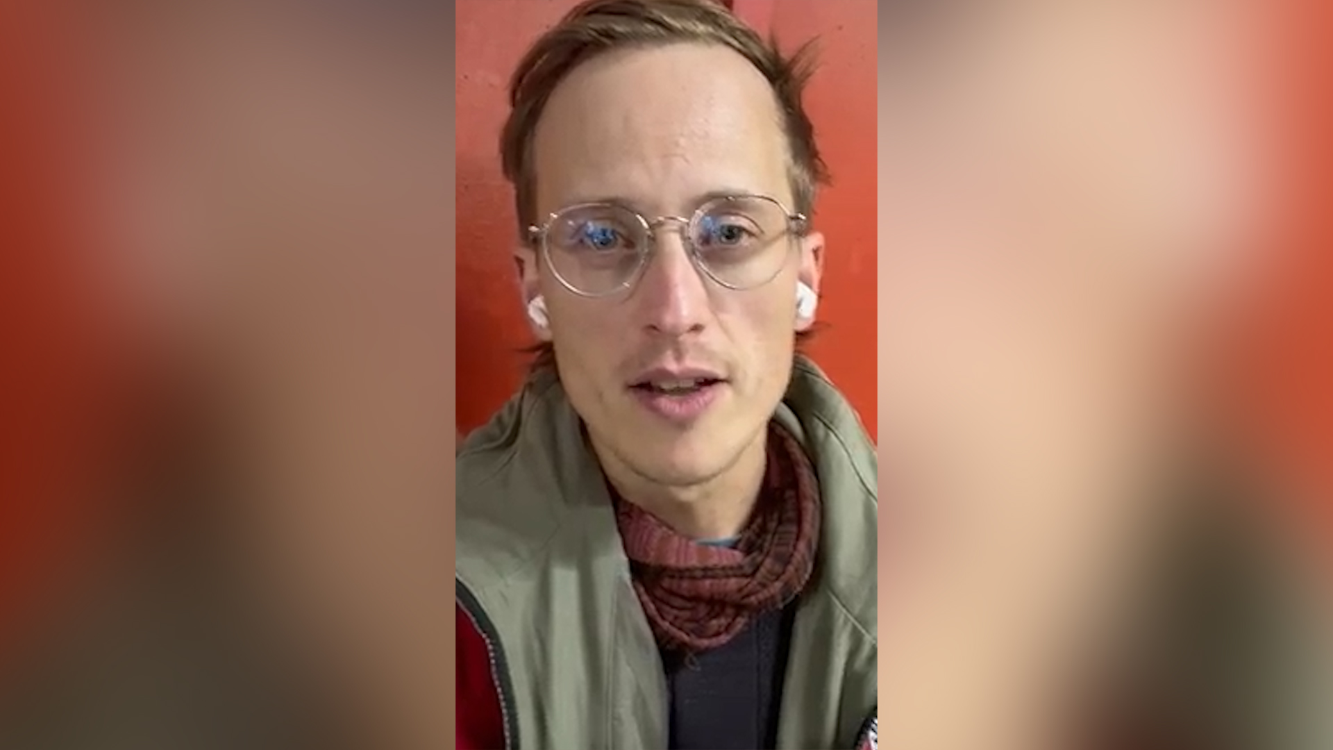 The International Committee of the Red Cross' Patrick Griffiths in Deir el-Balah, Gaza on February 2, 2026. [Patrick Griffiths/ICRC]