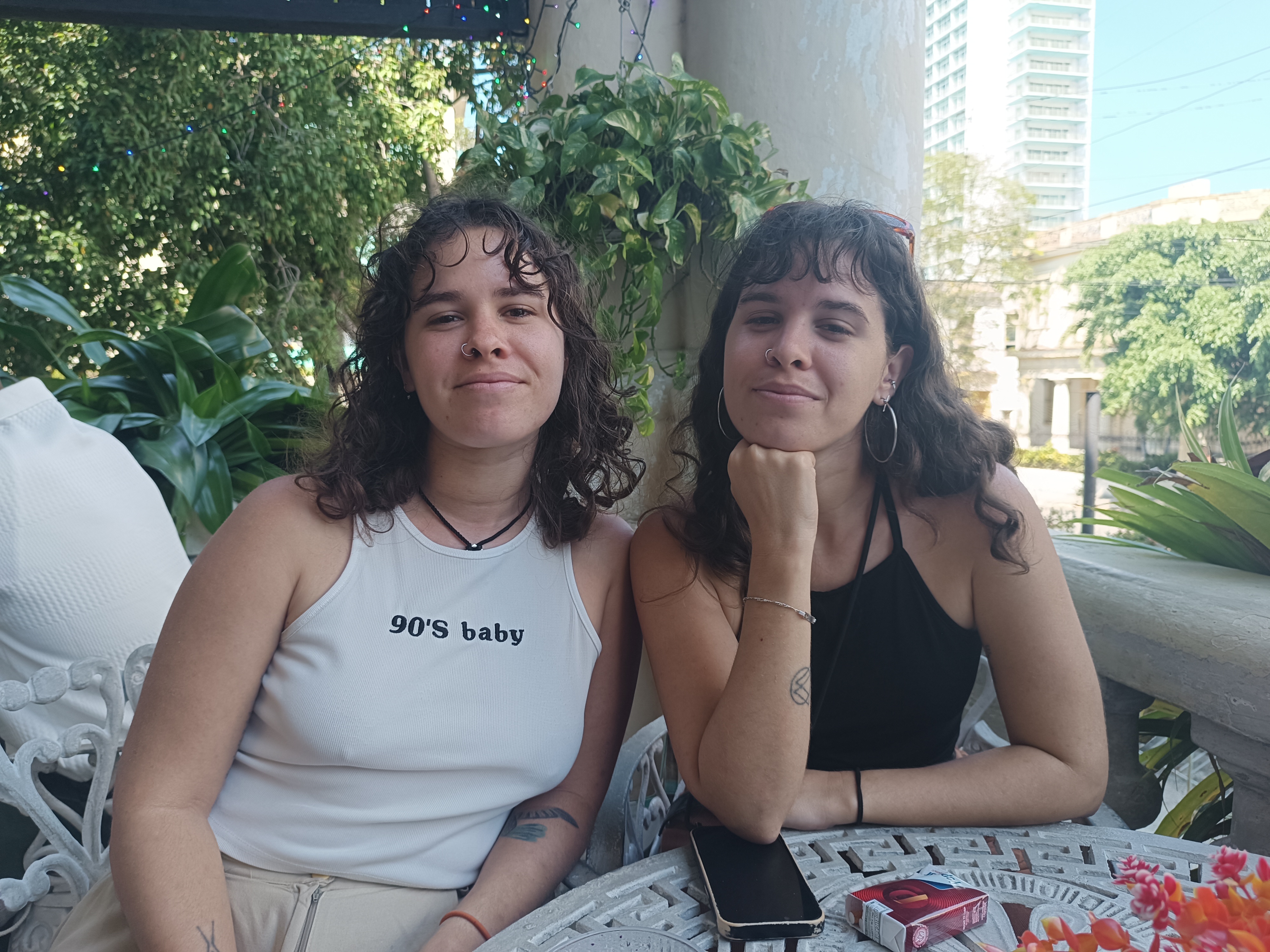 In Cuba, Sandra (left) and Sabrina González, 26, have had their listings removed from AirBnb
