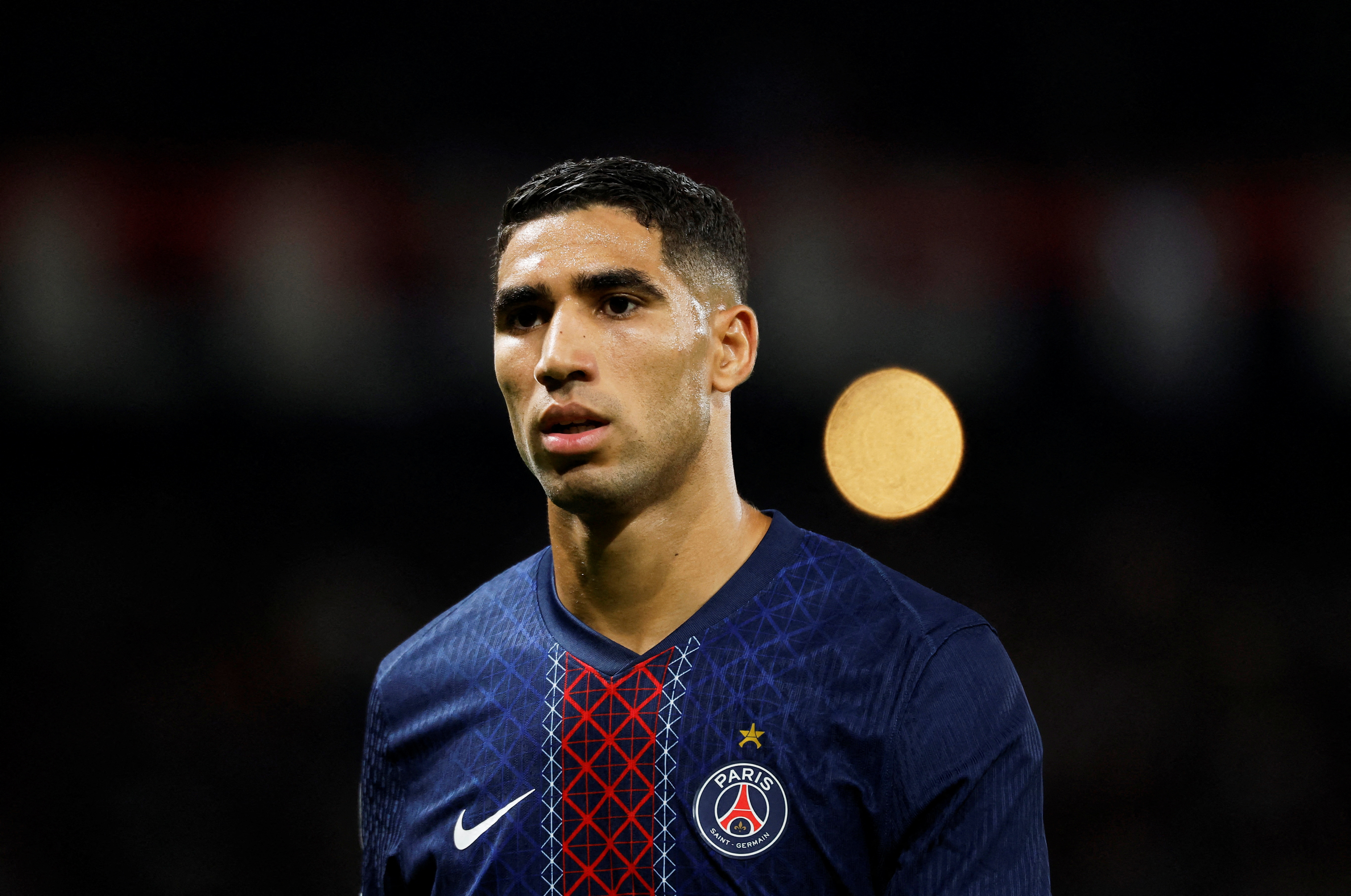 Paris Saint-Germain's Achraf Hakimi