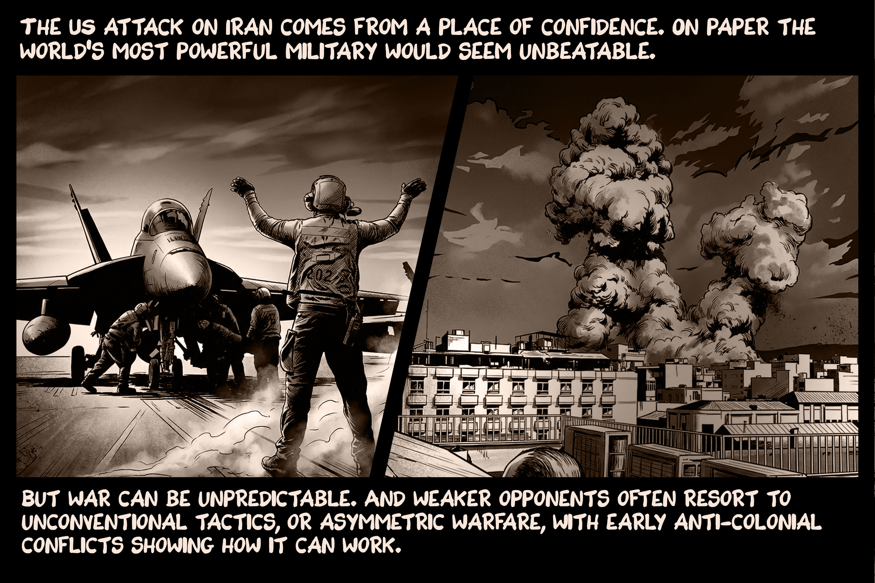 History Illustrated: Asymmetric warfare and Iran's fighting chances