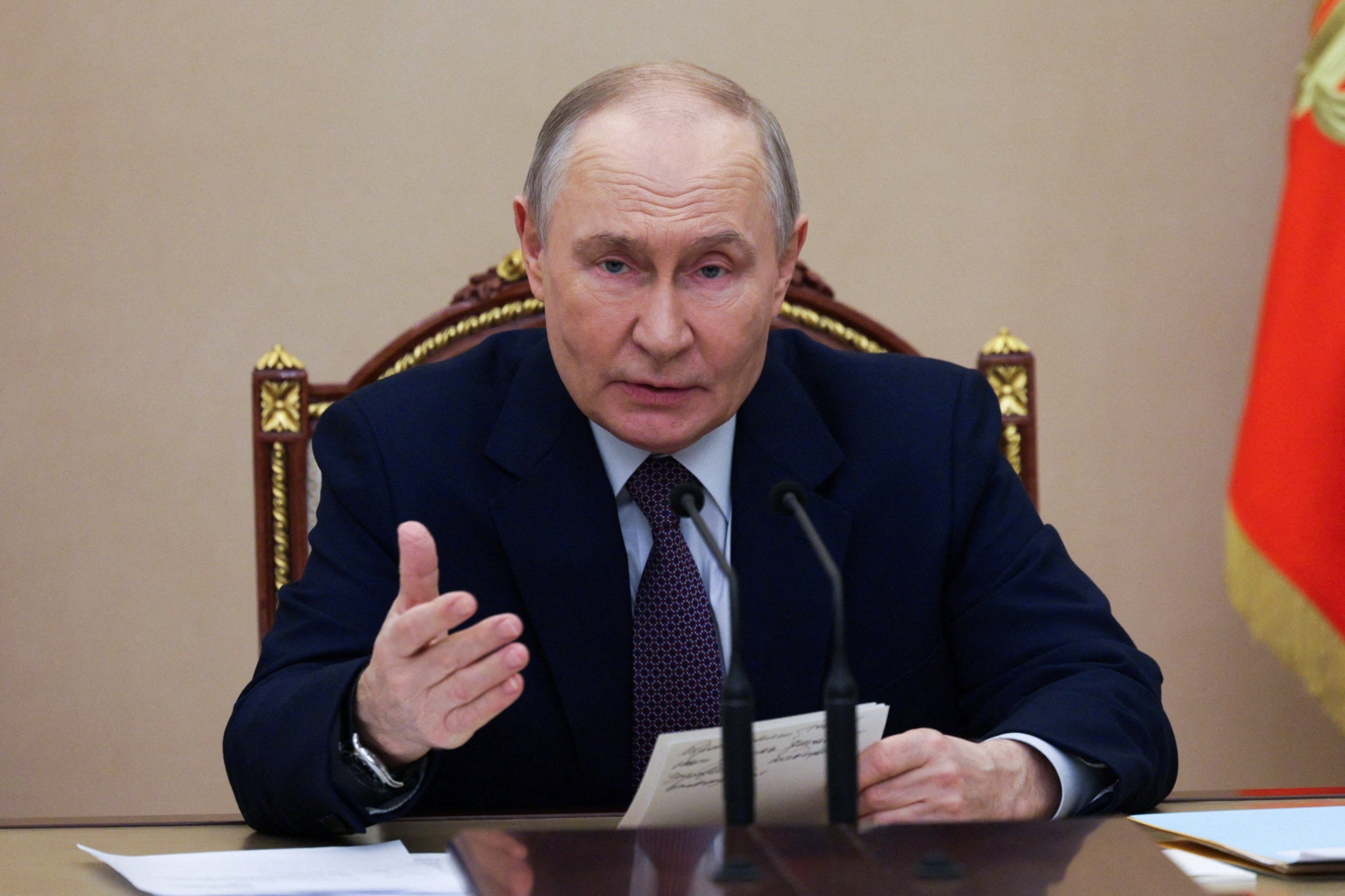 Russian President Vladimir Putin