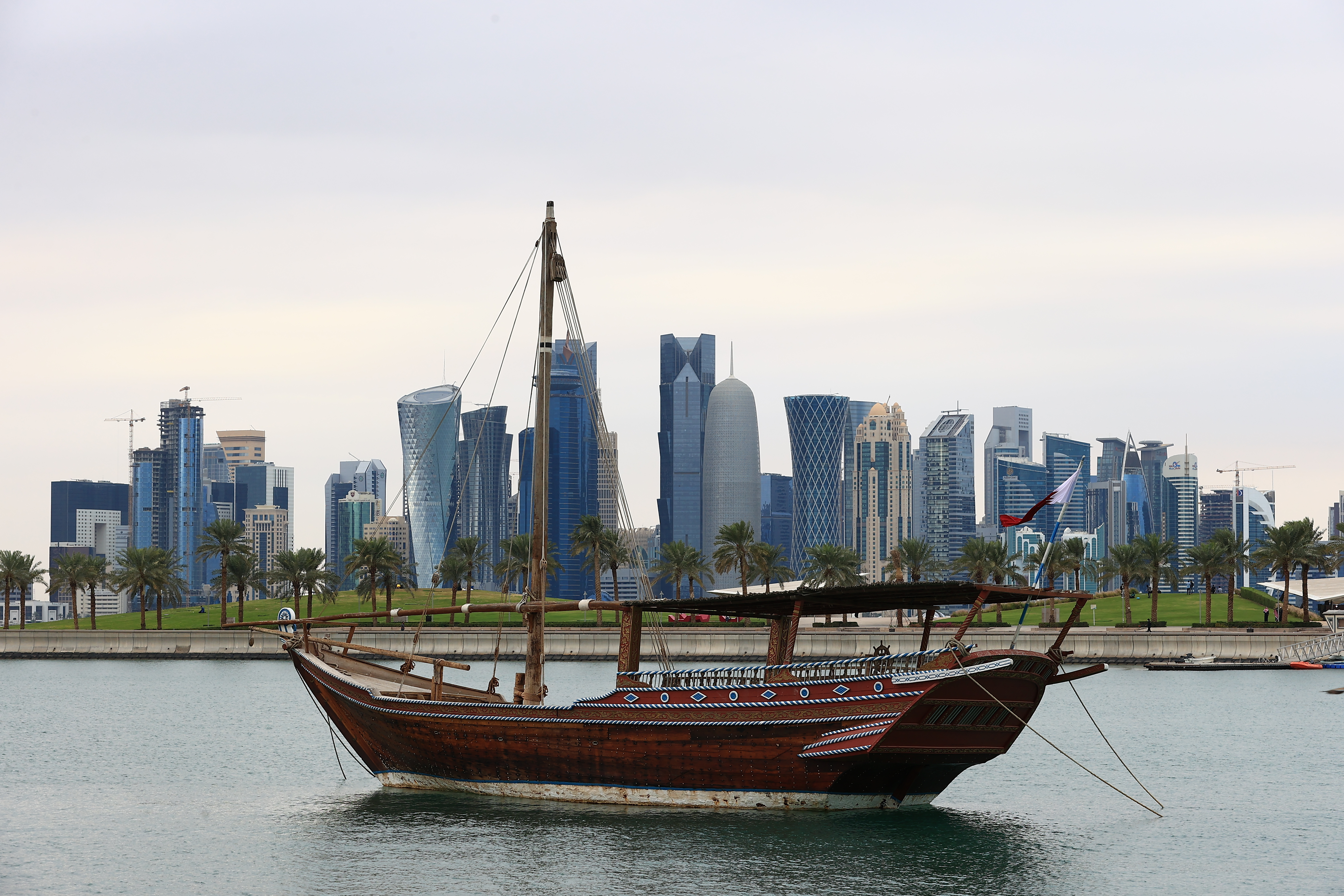 Qatar skyline