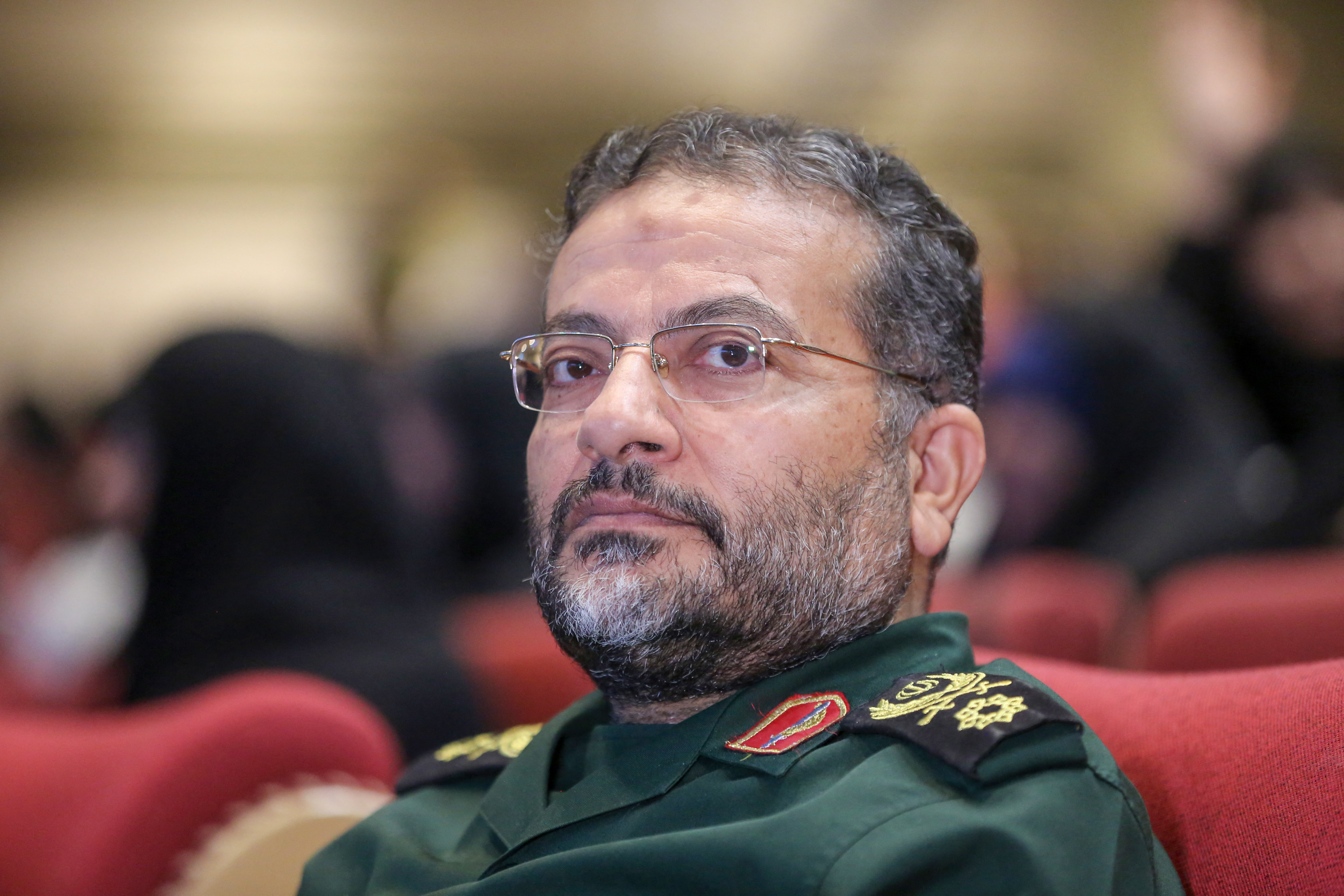 Gholamreza Soleimani, a senior IRGC officer who commands Basij forces