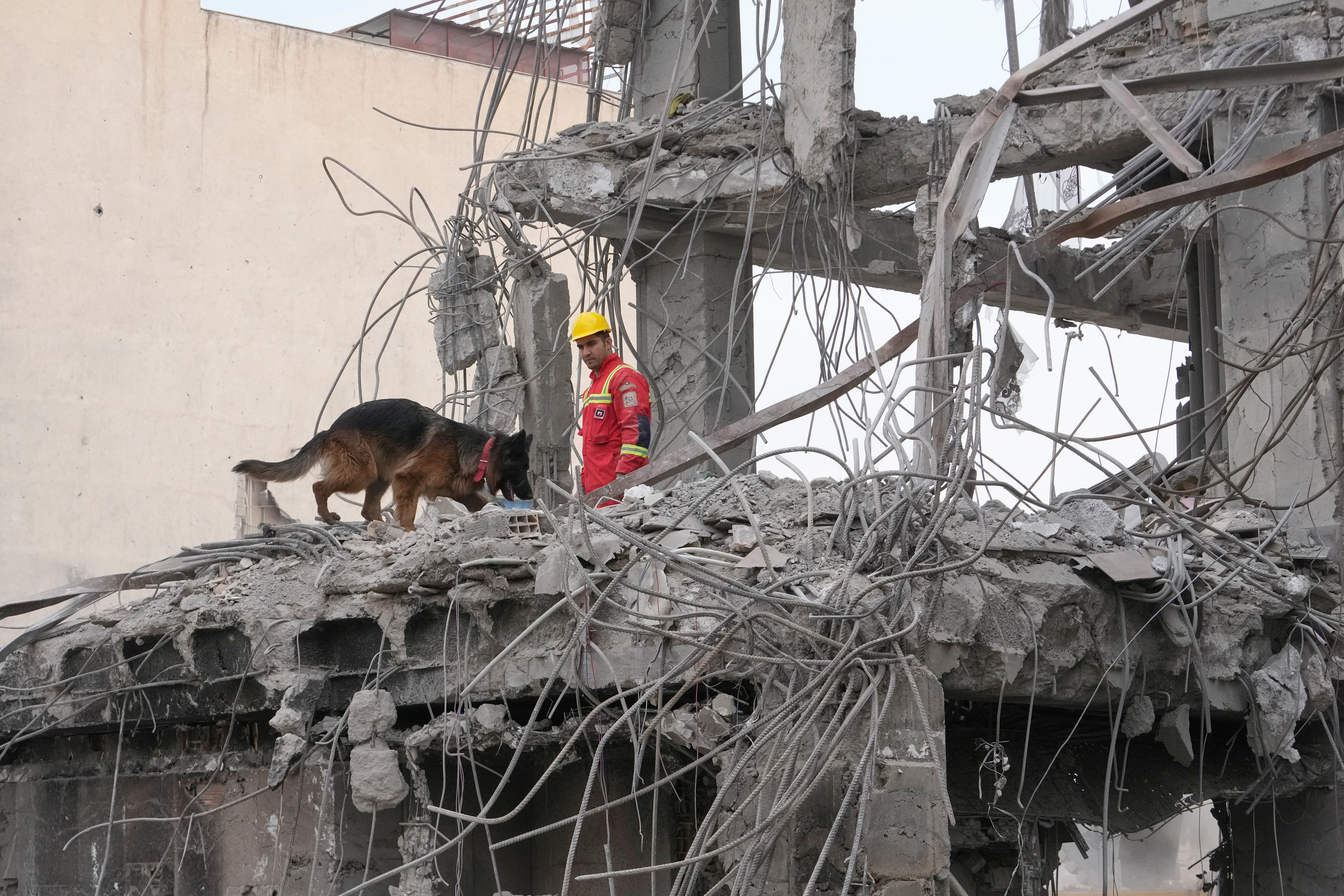 Aftermath of a US-Israeli attack on Tehran