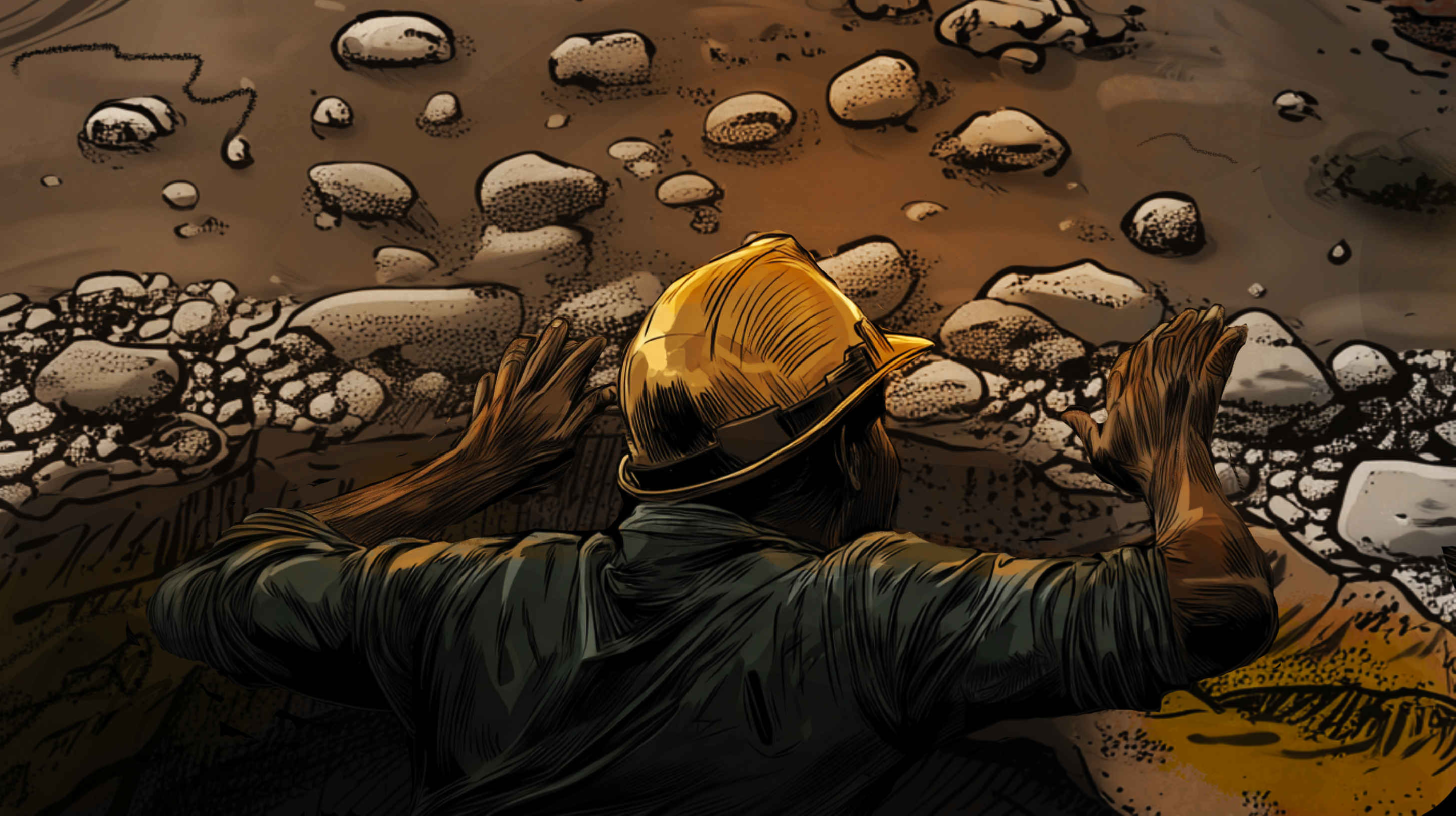 INTERACTIVE - South Africa Mine Scene 13D