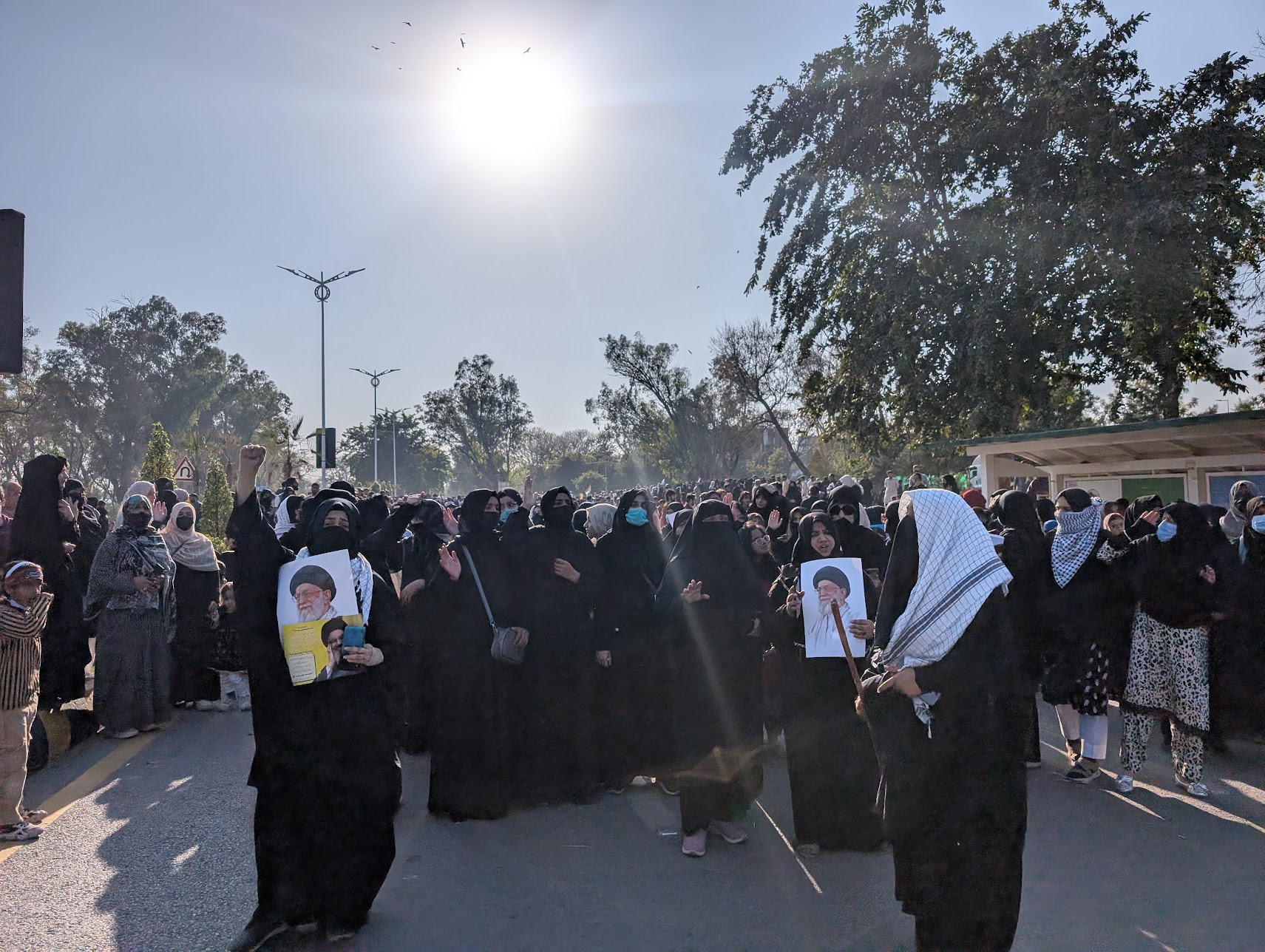Women protesters in Islamabad