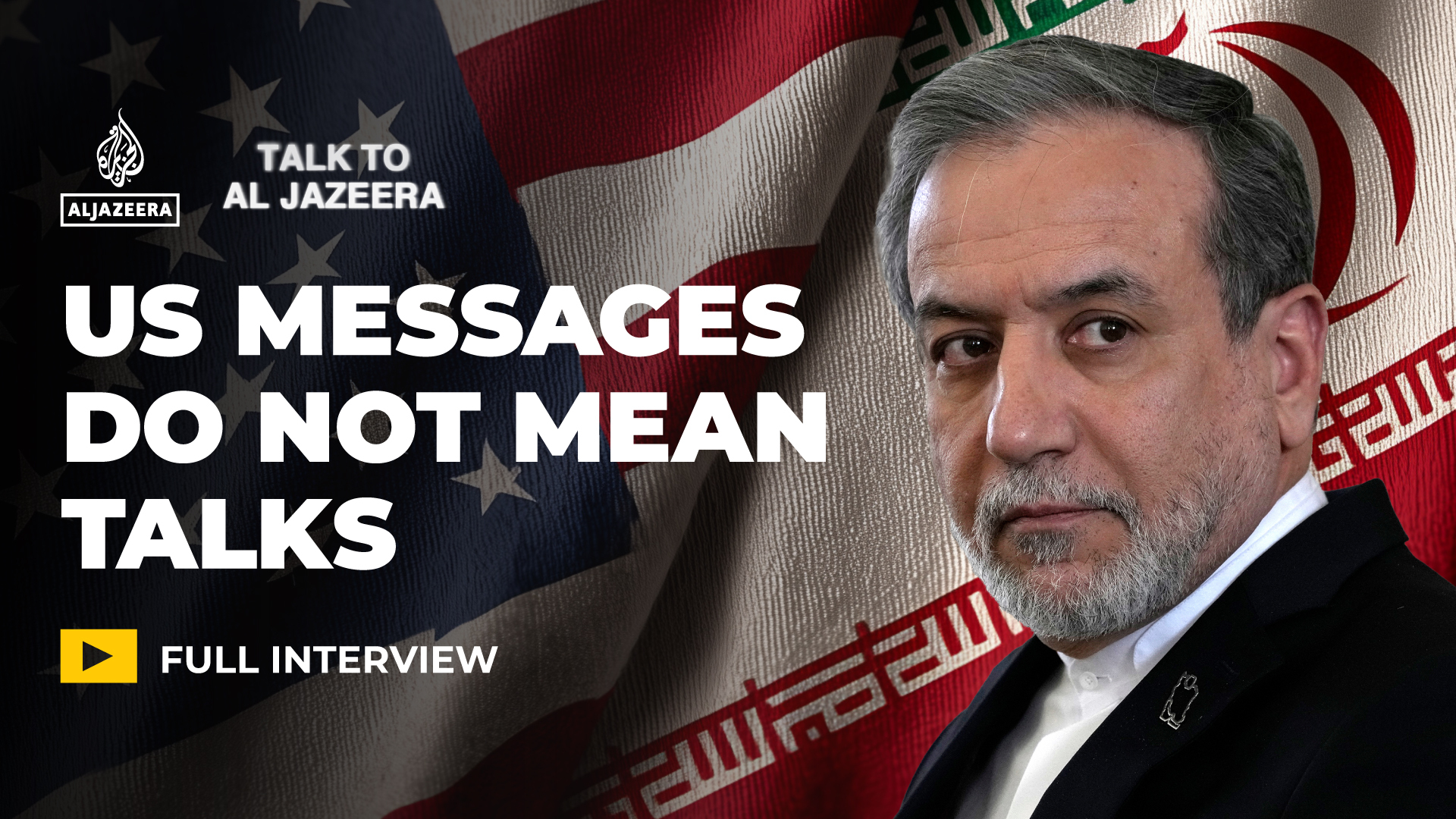US messages via Witkoff and intermediaries are not negotiations: Araghchi