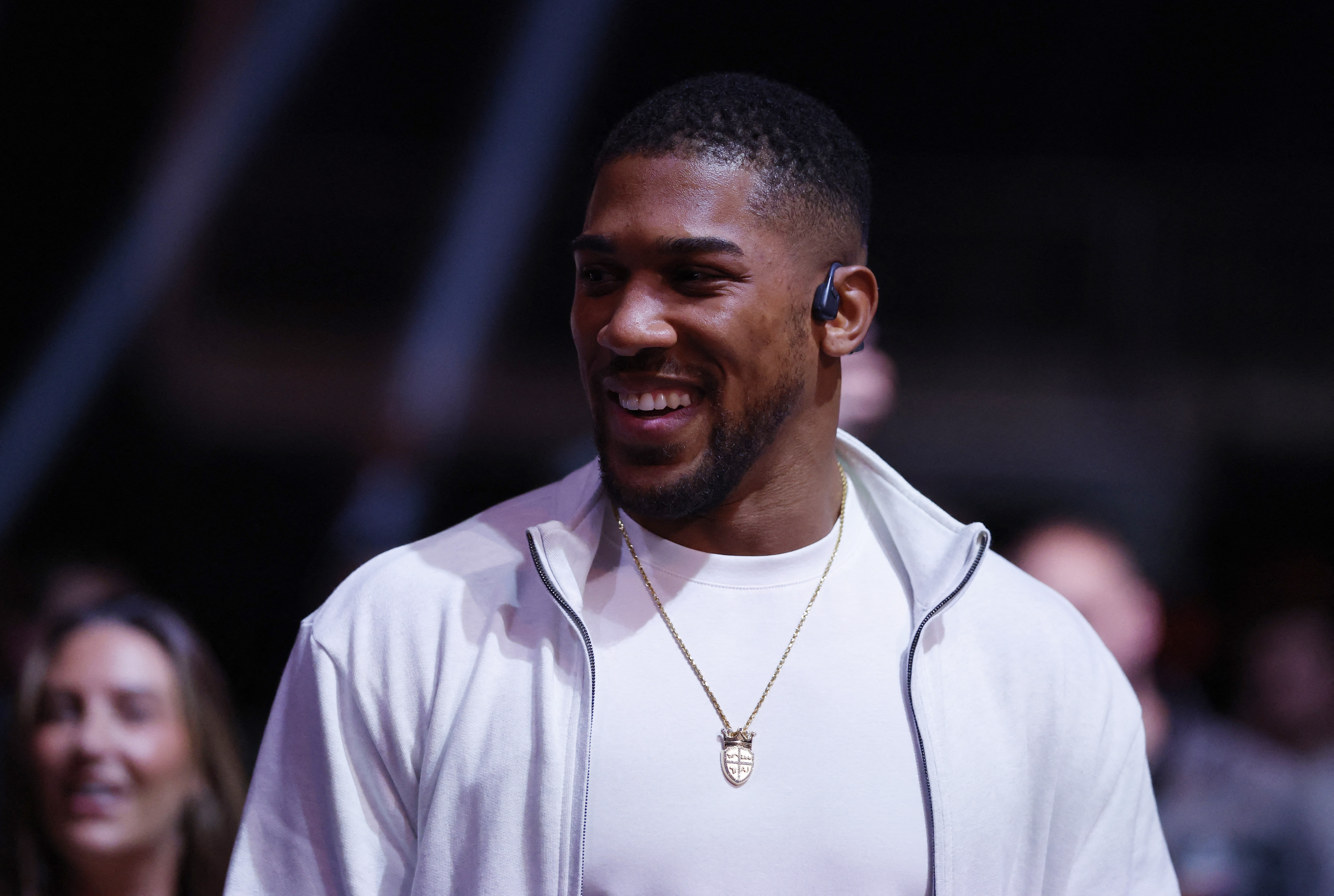 Boxing - Derek Chisora v Deontay Wilder - O2 Arena, London, Britain - April 4, 2026 Anthony Joshua is seen ahead of the Derek Chisora v Deontay Wilder fight Action Images via Reuters/Peter Cziborra