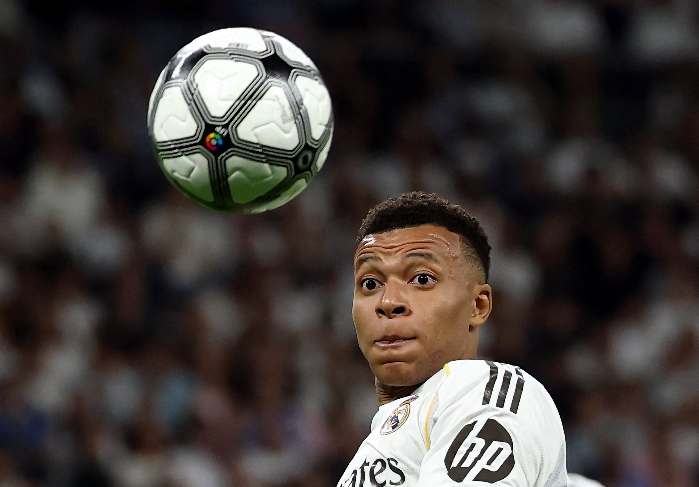 Real Madrid's Kylian Mbappe