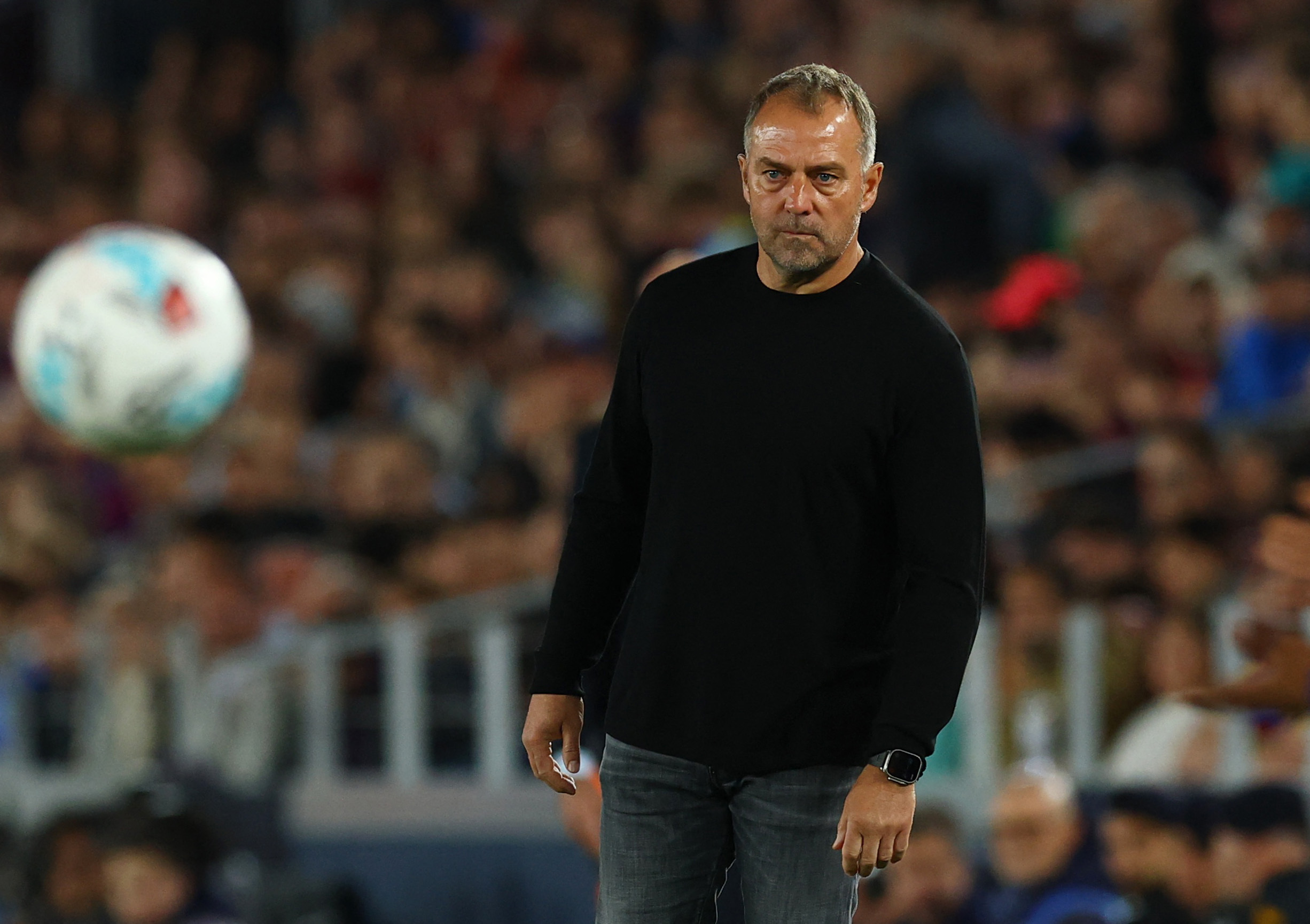 Barcelona coach Hansi Flick
