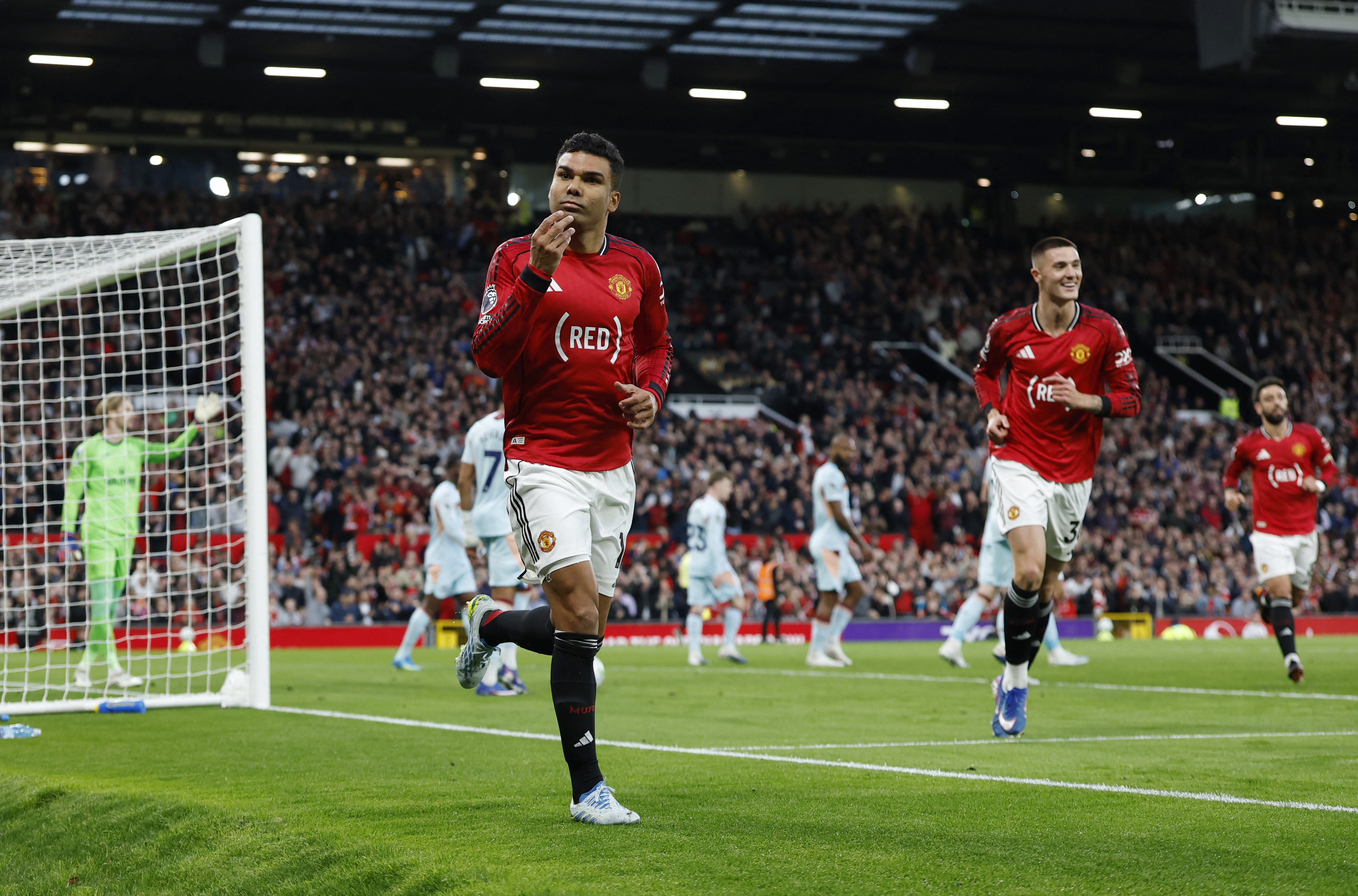 Manchester United's Casemiro
