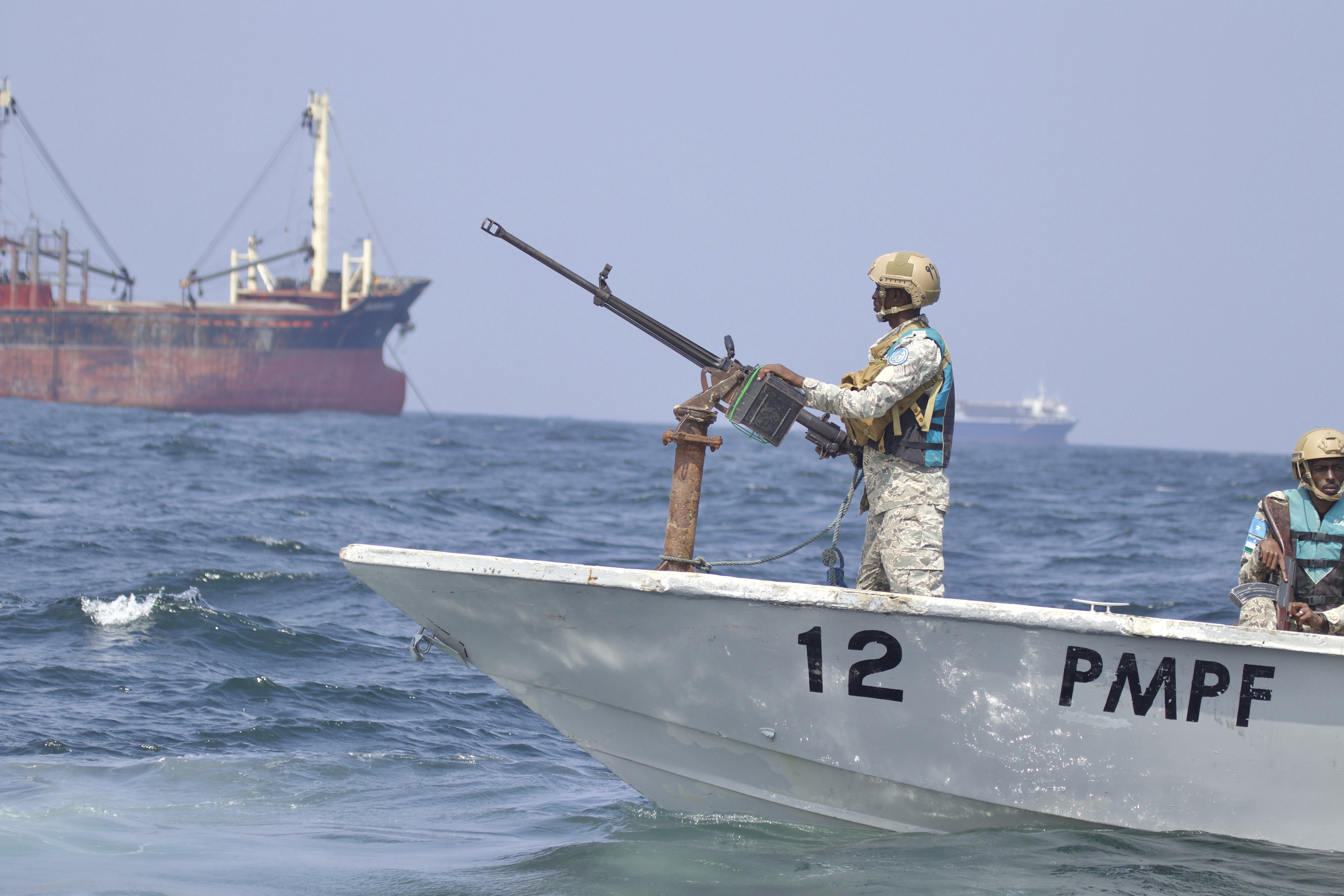Piracy patrol in Somalia