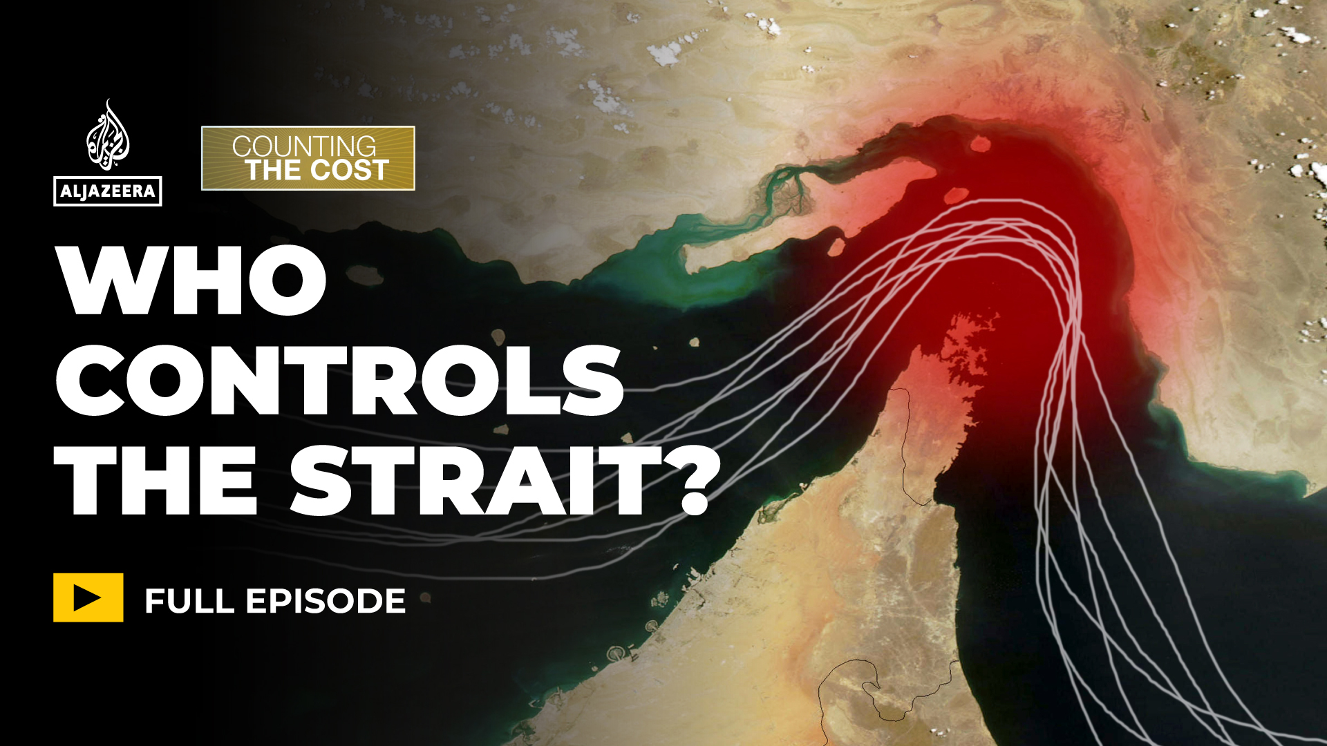 Who controls the Strait of Hormuz?