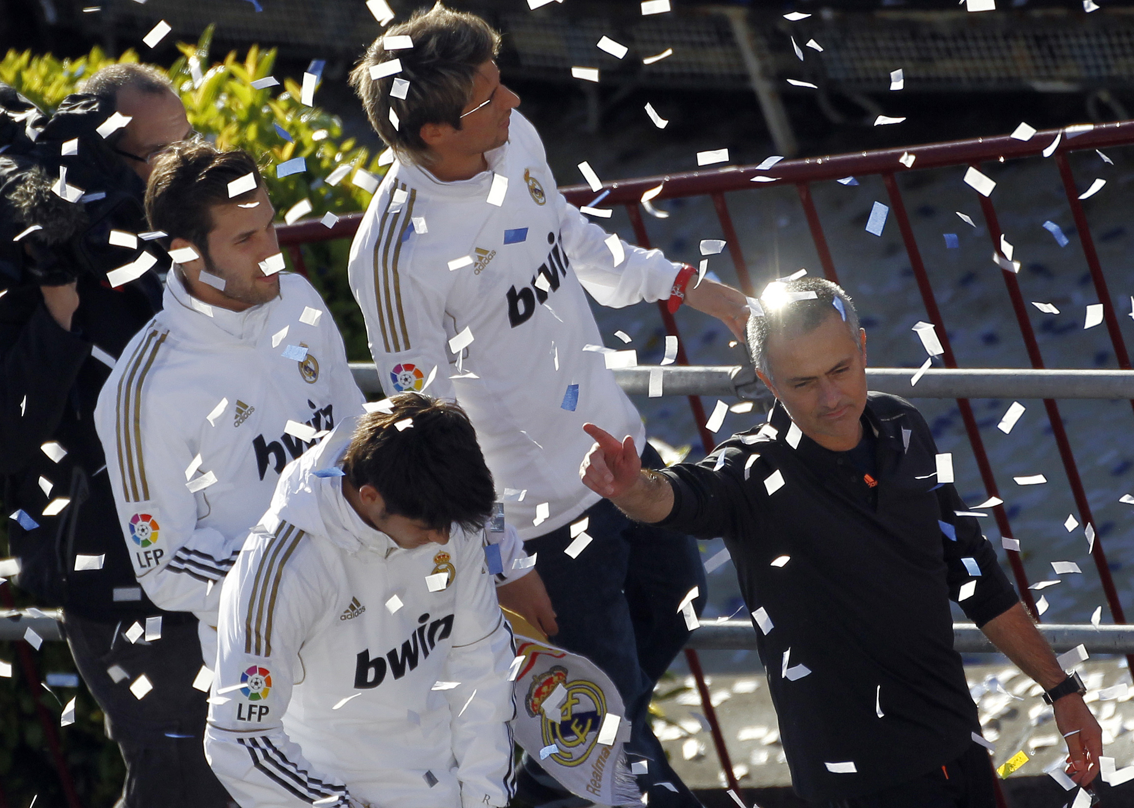 Jose Mourinho won the La Liga title with Real Madrid in 2012