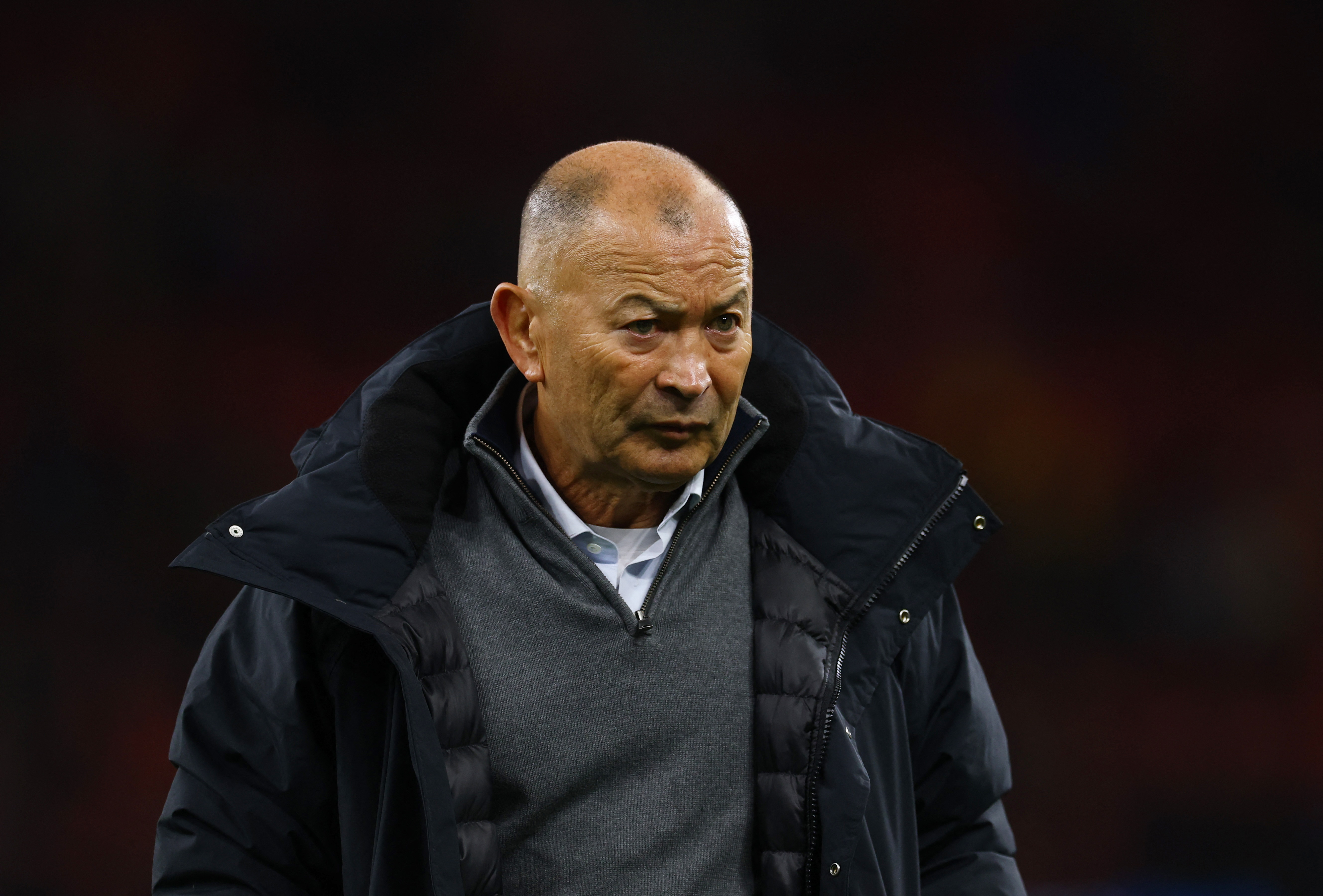 Rugby Union - Autumn Internationals - Wales v Japan - Principality Stadium, Cardiff, Wales, Britain - November 15, 2025 Japan head coach Eddie Jones before the match Action Images via Reuters/Matthew Childs