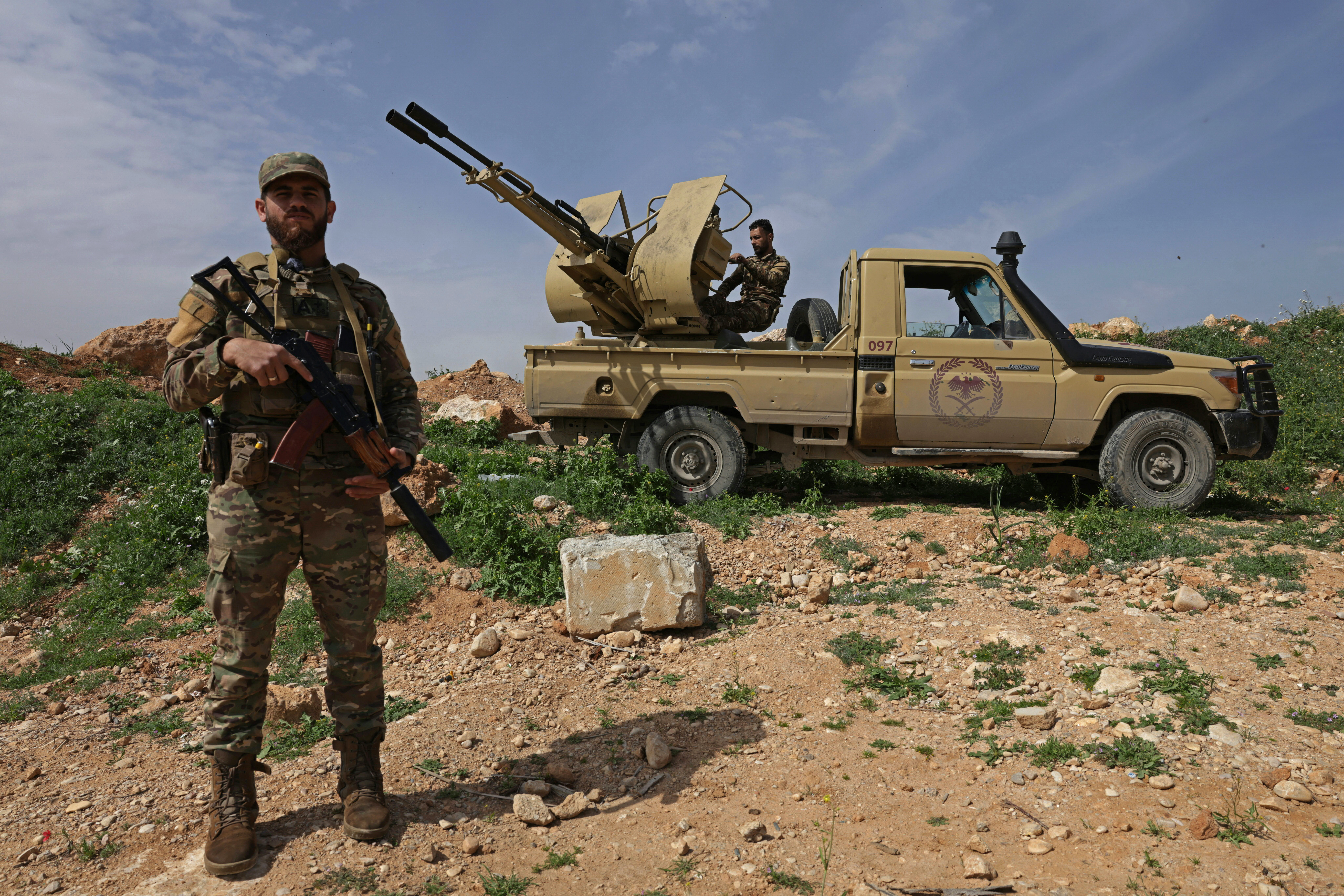 Syrian soldier