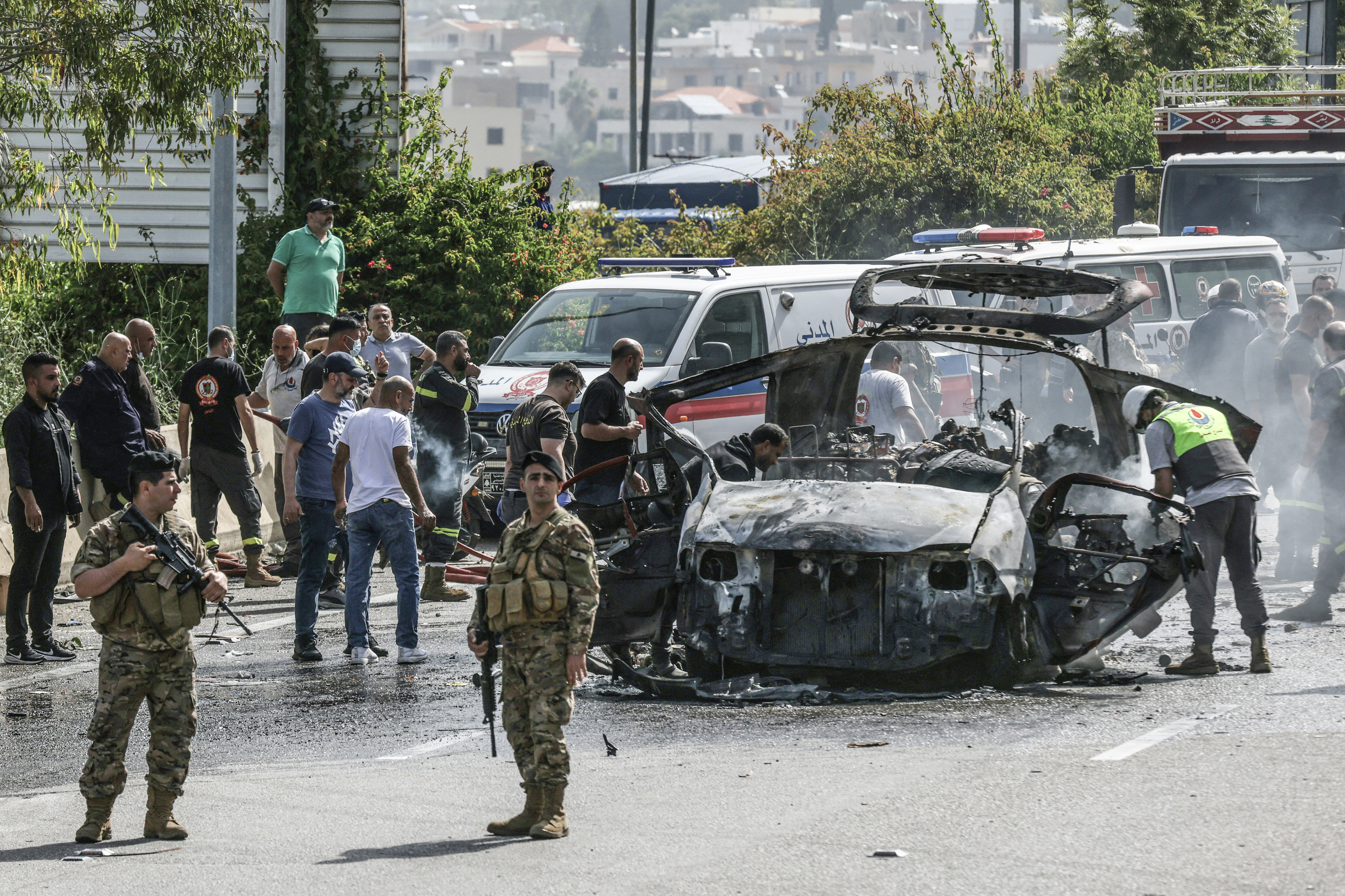 At least 15 people killed in Israeli attacks on Lebanon