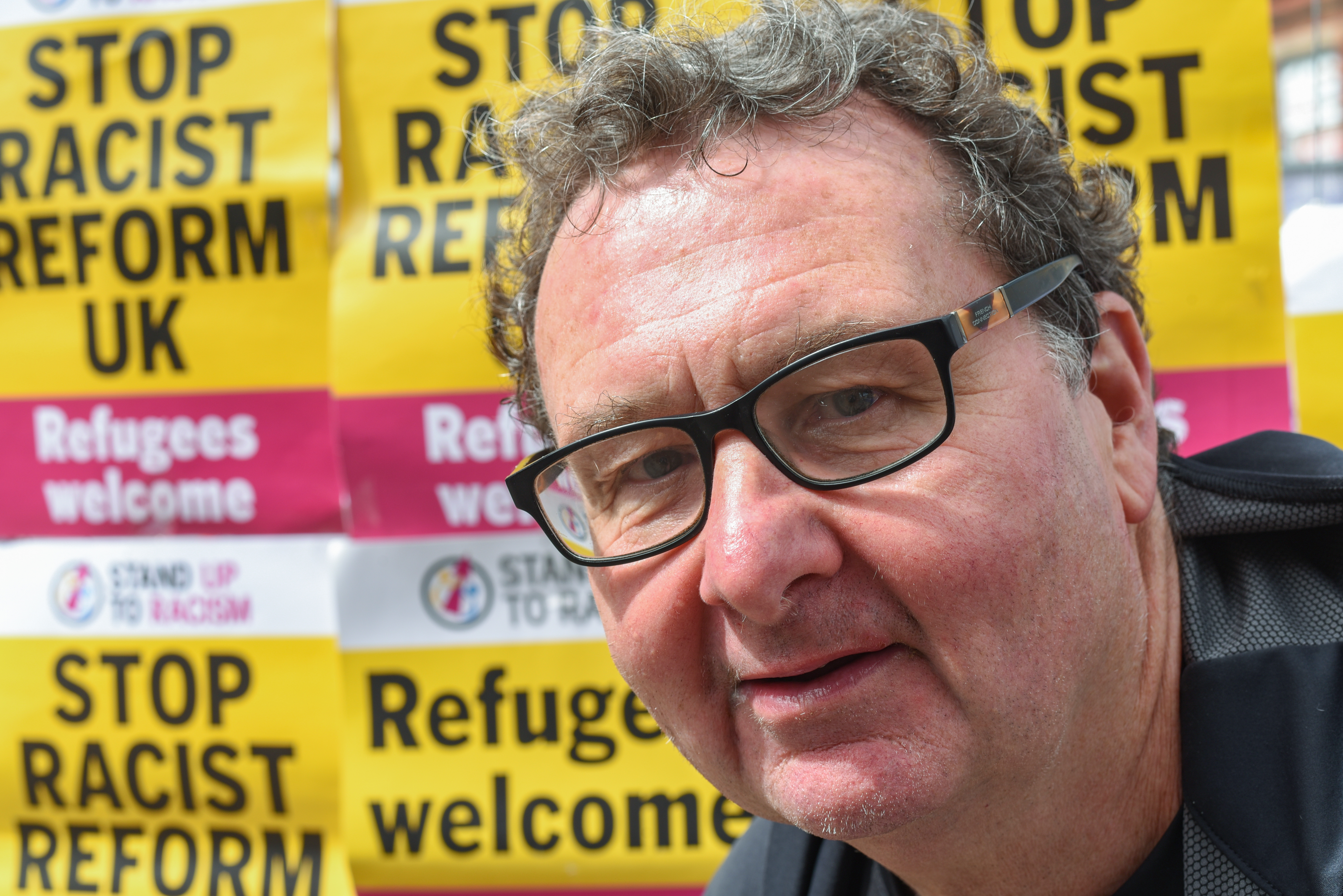 ‘Austerity has really hammered Ashton, and there’s a lot more inequality,’ Malcolm, an antiracism activist in Ashton-in-Makerfield, says