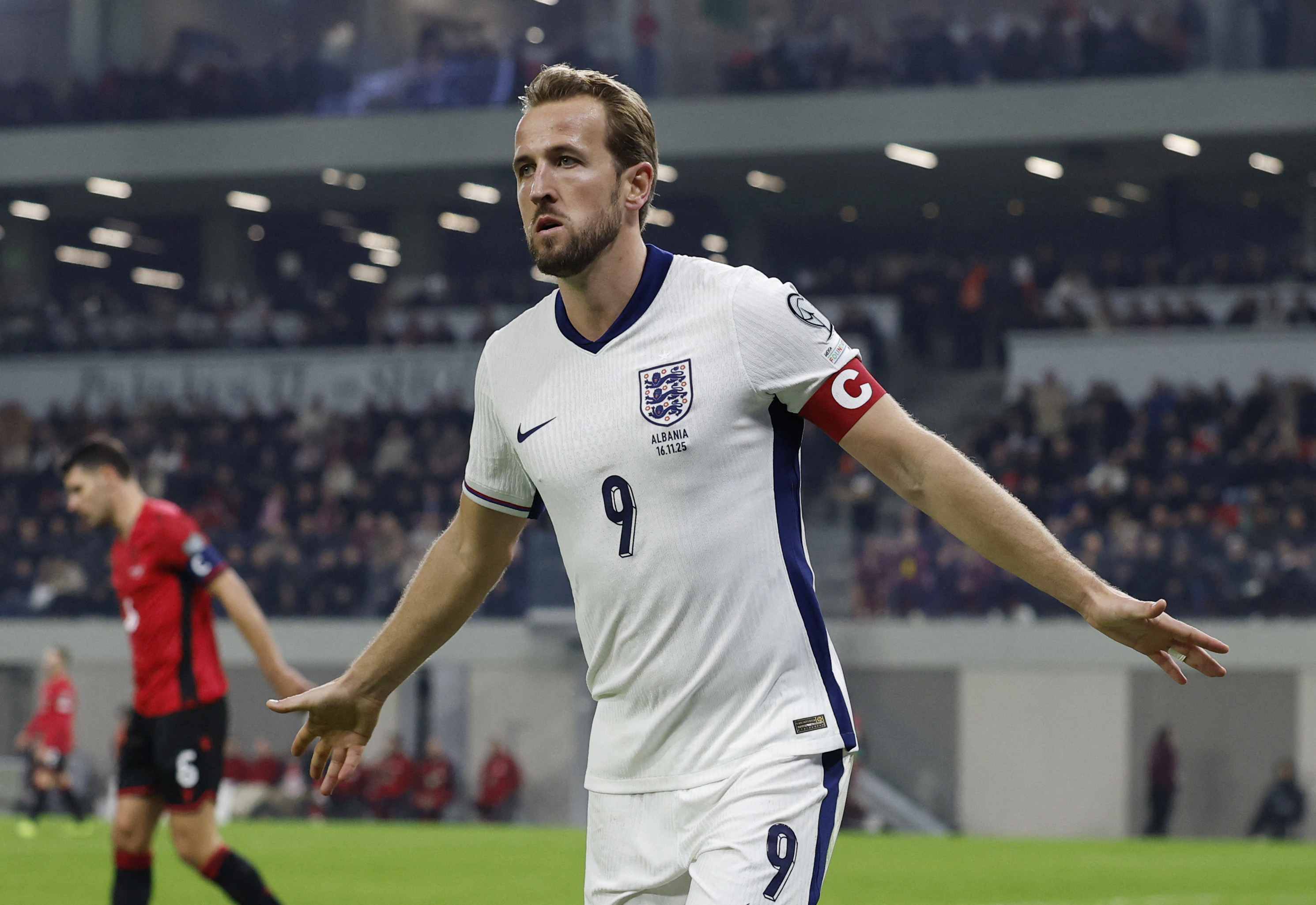 Harry Kane celebrating