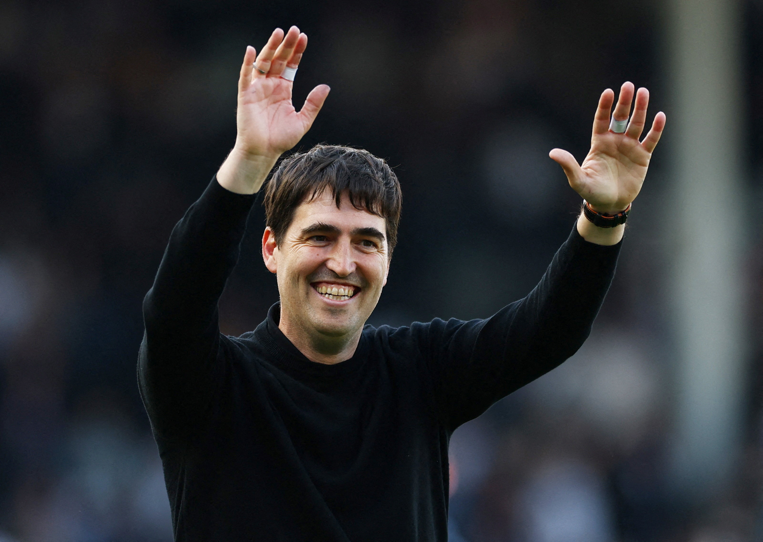 Liverpool manager Andoni Iraola
