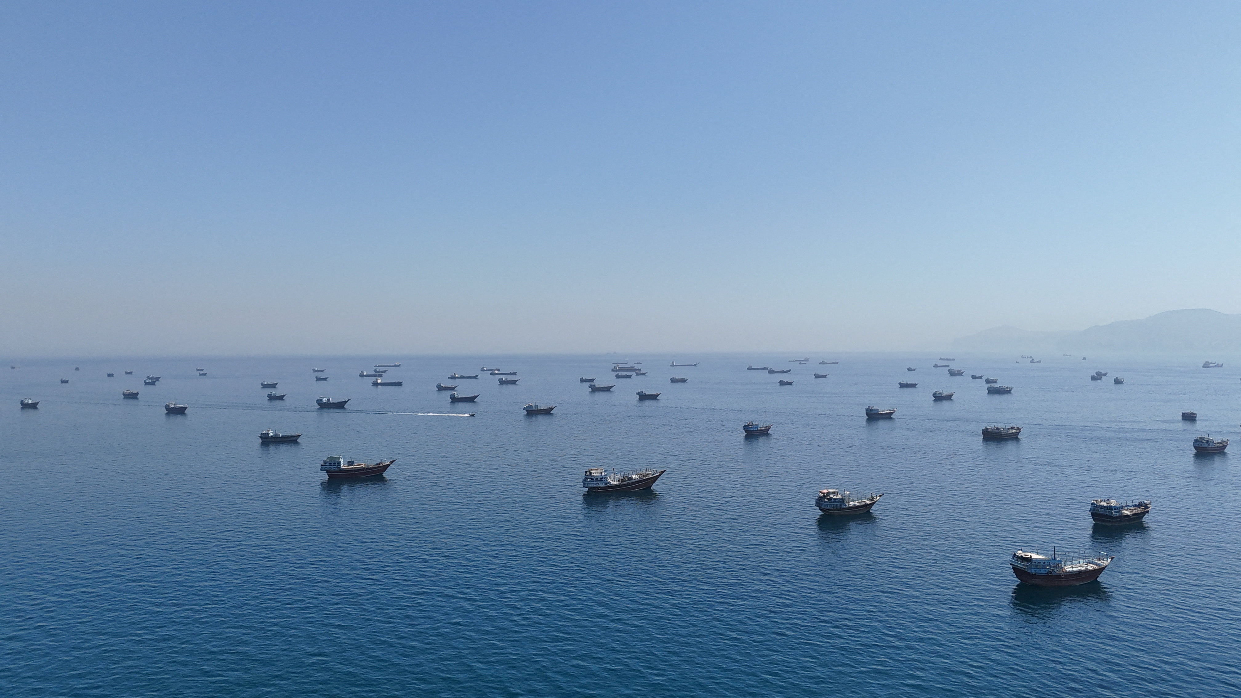 Hundreds of ships remain stranded in the Strait of Hormuz after Iran closed the waterway