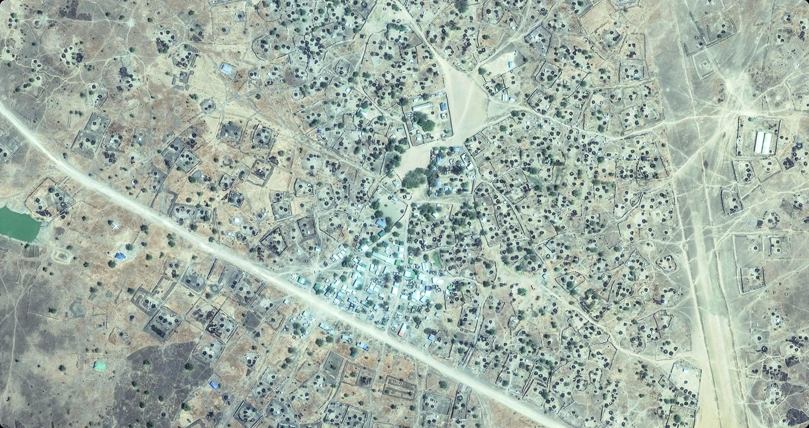 Reports and satellite imagery point to burned villages and mass displacement across Jonglei. [Satellite imagery © Vantor]