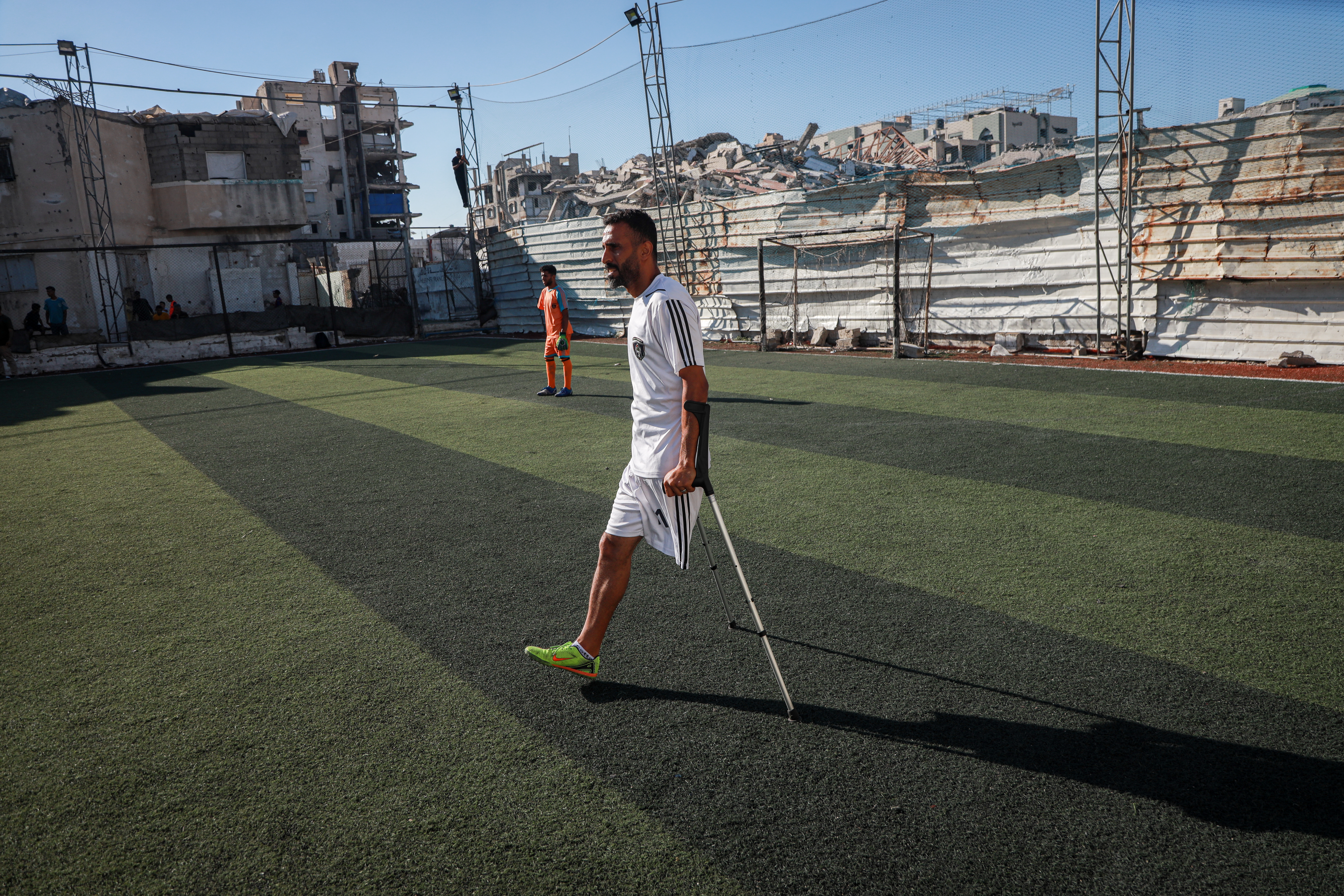 Gaza Irada training session