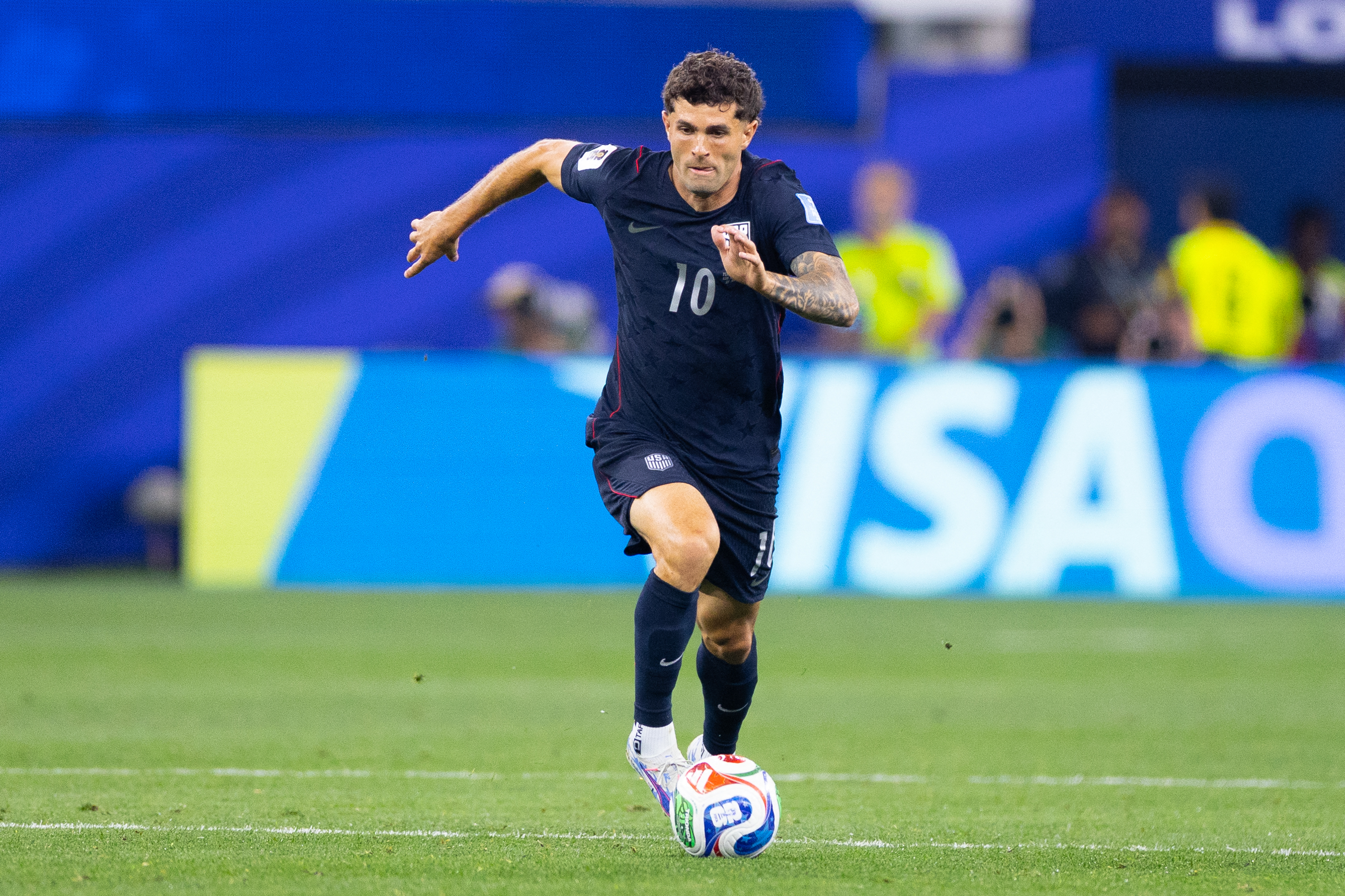 Team USA talisman Christian Pulisic played in only two of his side’s three group matches due to a lower leg injury
