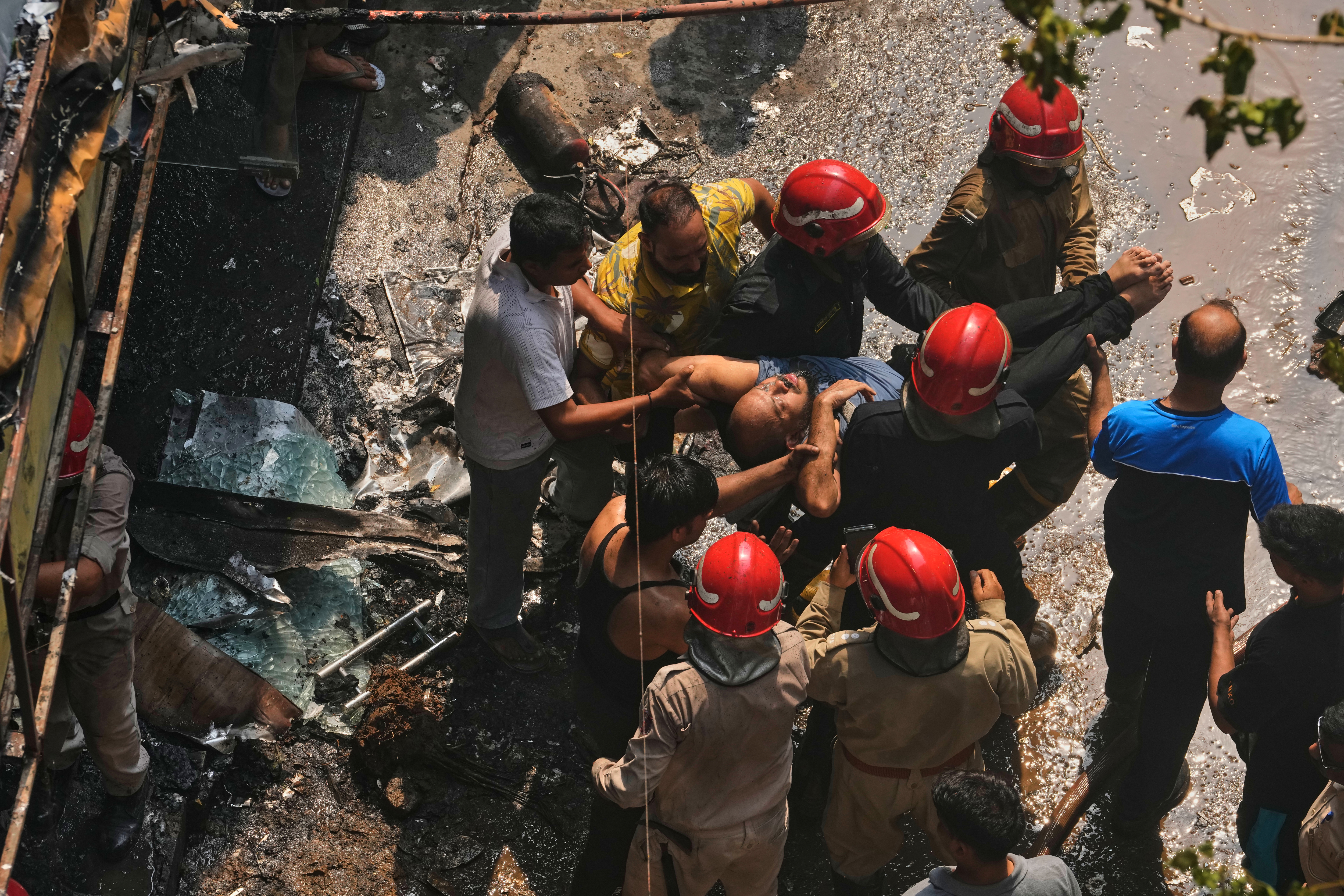 Foreign nationals among 21 dead in New Delhi building fire