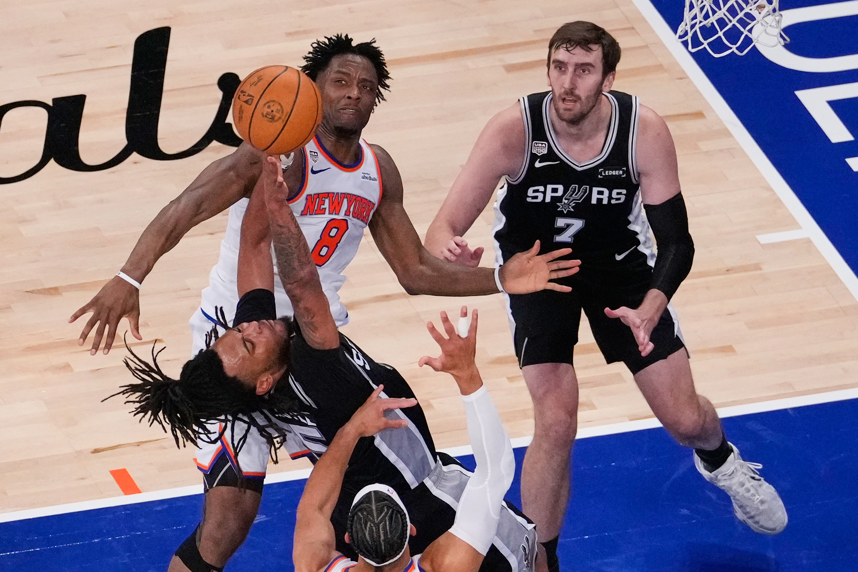 Trump courts boos at historic New York NBA Finals appearance