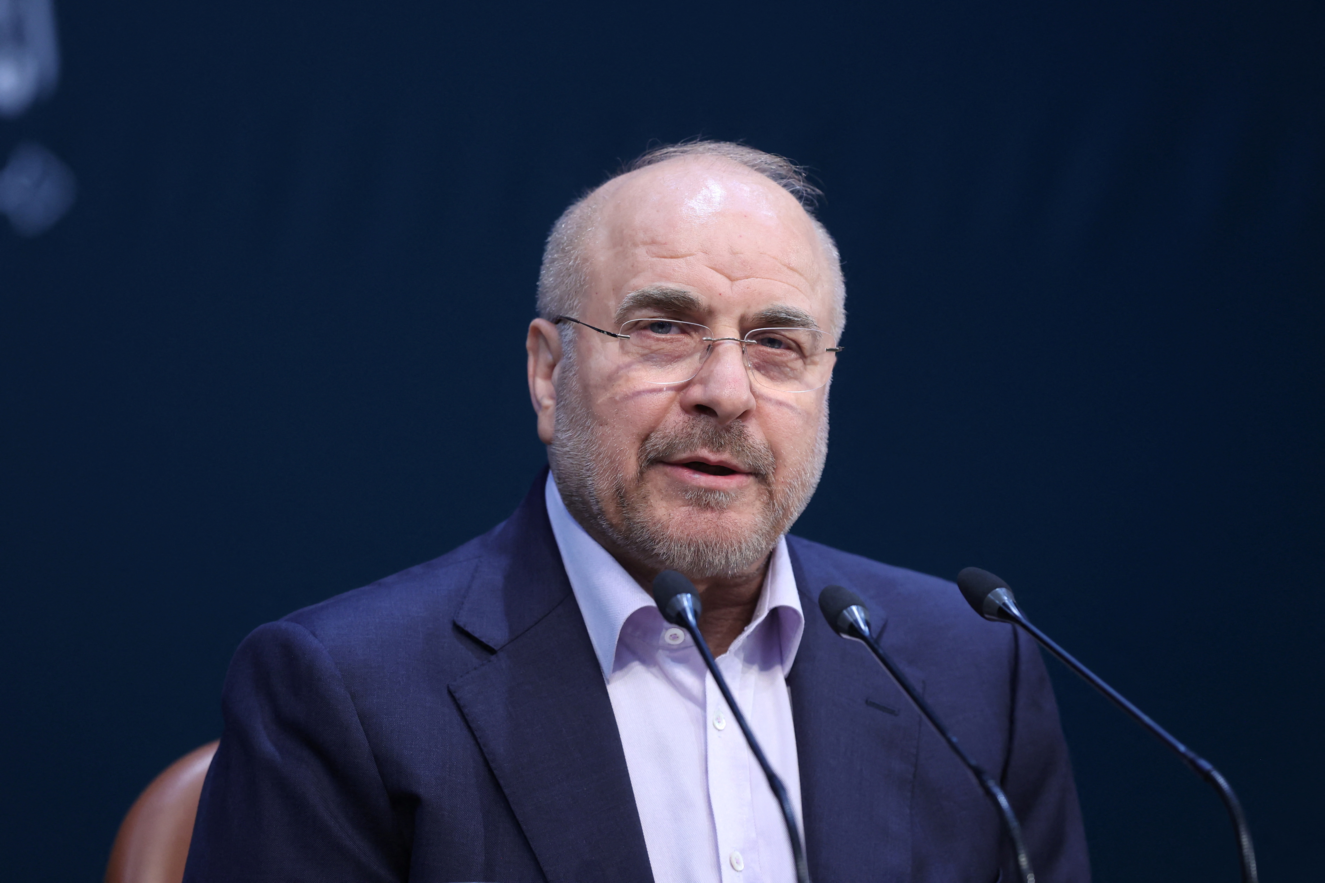 Iranian negotiator Mohammad Bagher Ghalibaf