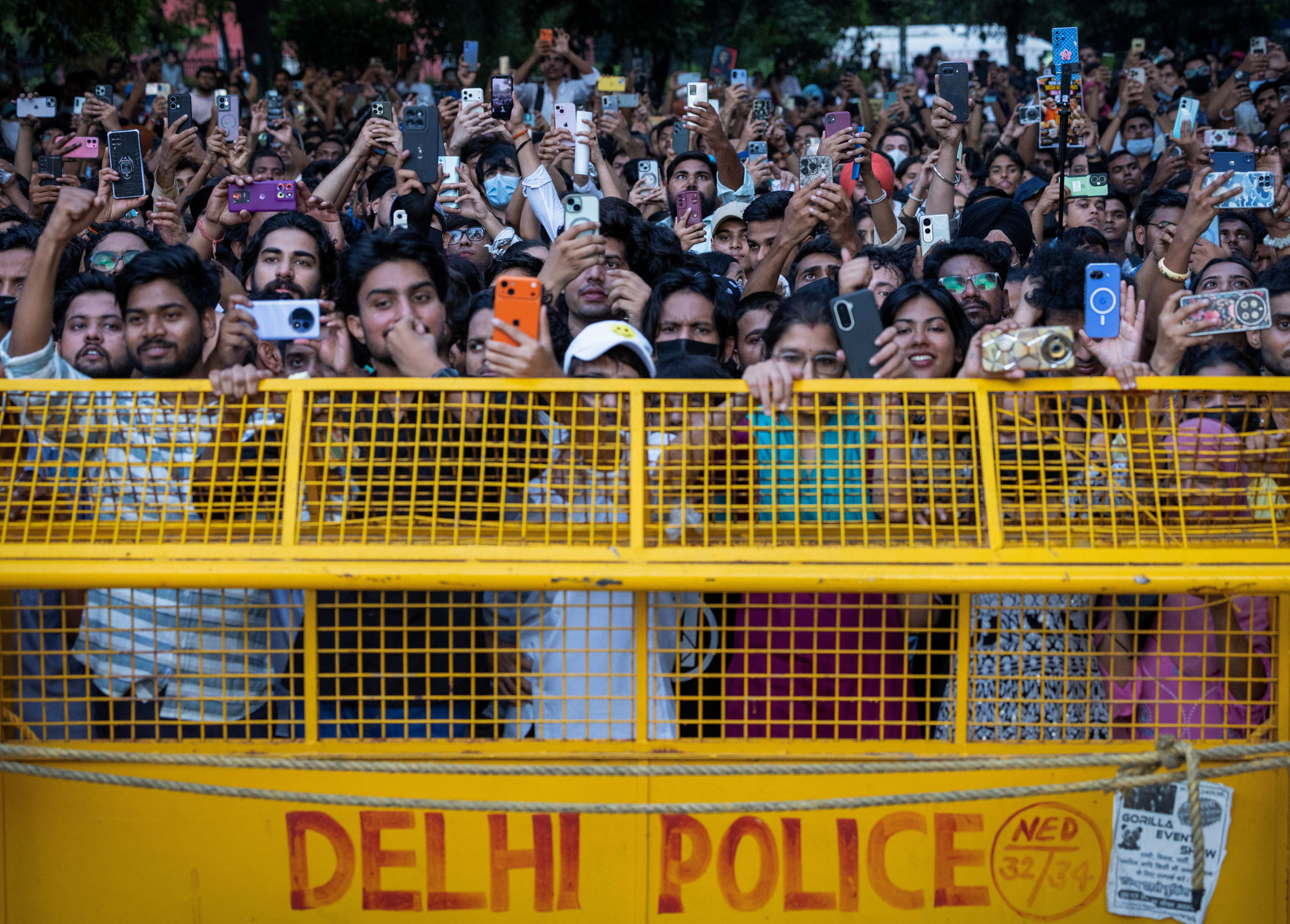 CJP supporters celebrate after Education Minister Dharmendra Pradhan resigned following days of protests, in New Delhi, India, July 25, 2026