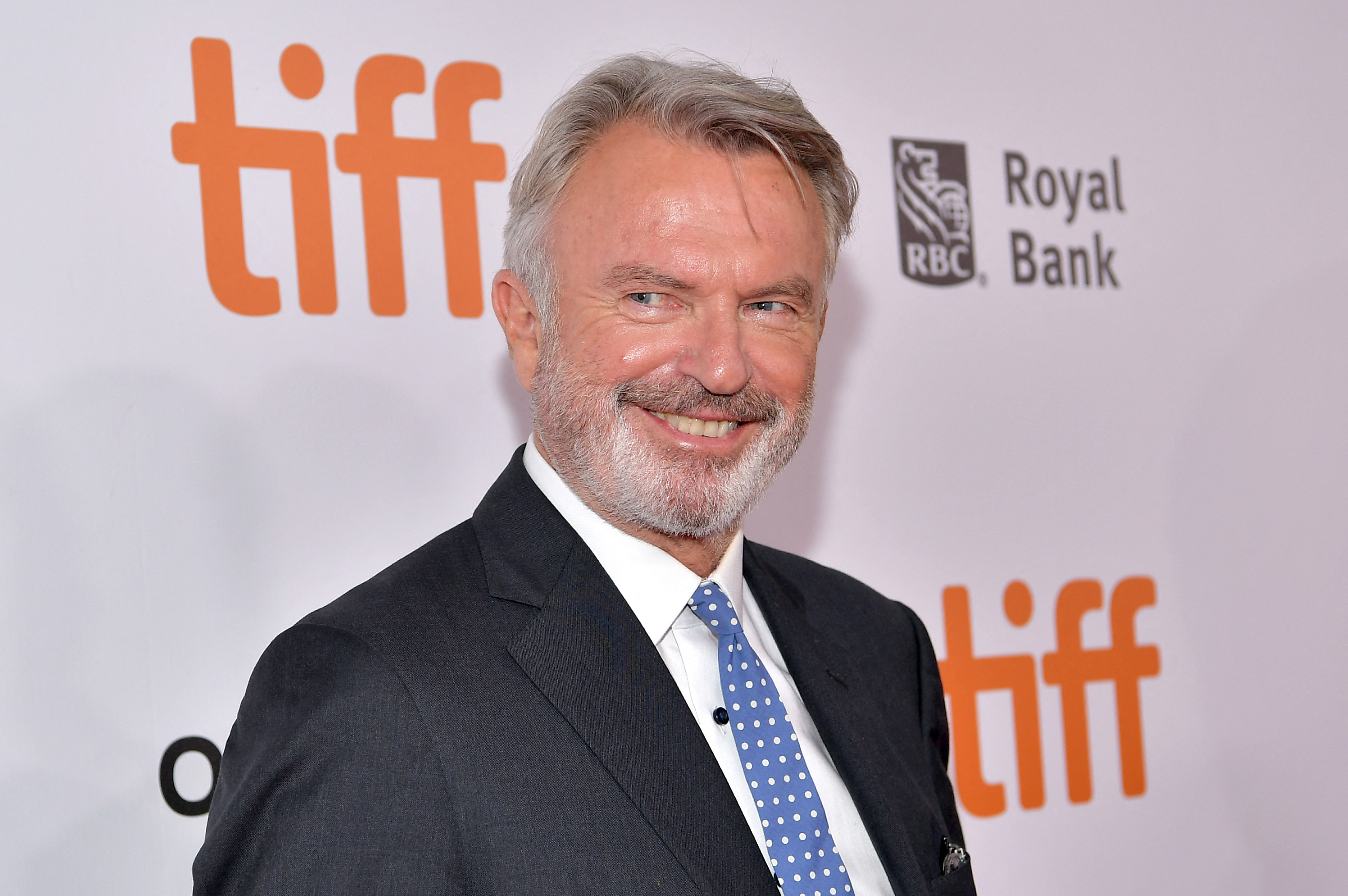 TORONTO, ONTARIO - SEPTEMBER 06: Sam Neill attends the "Blackbird" premiere during the 2019 Toronto International Film Festival at Roy Thomson Hall on September 06, 2019 in Toronto, Canada. Emma McIntyre/Getty Images/AFP (Photo by Emma McIntyre / GETTY IMAGES NORTH AMERICA / Getty Images via AFP)