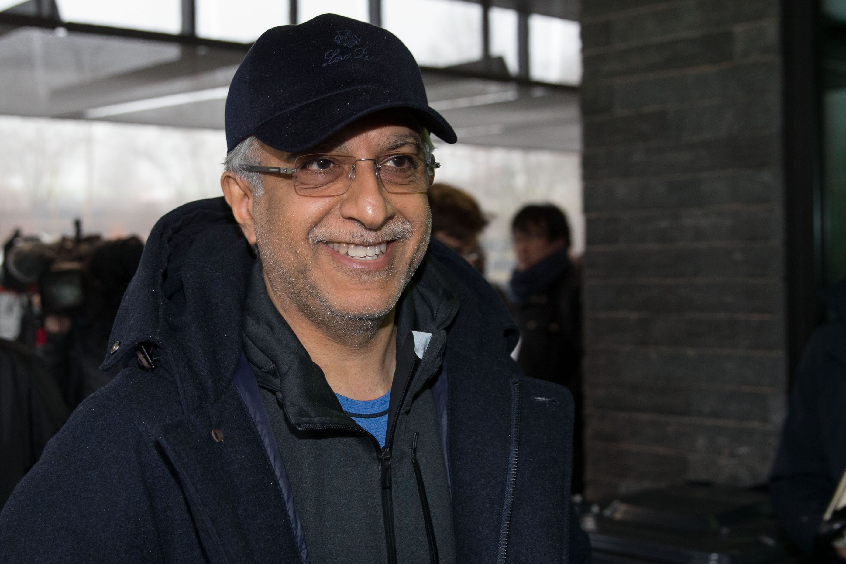 ZURICH, SWITZERLAND - FEBRUARY 29: Sheikh Salman Bin Ebrahim Al Khalifa arrives for a FIFA Team Friendly Football Match at the FIFA headquarters on February 29, 2016 in Zurich, Switzerland. (Photo by Philipp Schmidli/Getty Images)