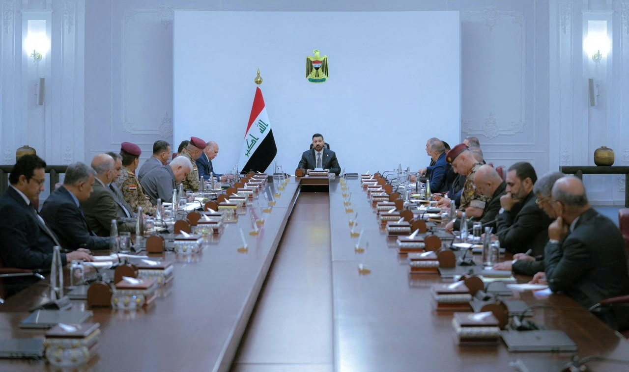 The Ministerial Council for National Security meets for an emergency meeting, chaired by Iraqi Prime Minister and the Commander-in-Chief of the Armed Forces, Ali Faleh Al-Zaidi, to discuss the latest security developments and the attack carried by the United States and Saudi Arabian air forces, Baghdad, Iraq, July 29, 2026. Media Office of the Prime Minister/Handout via REUTERS THIS IMAGE HAS BEEN SUPPLIED BY A THIRD PARTY