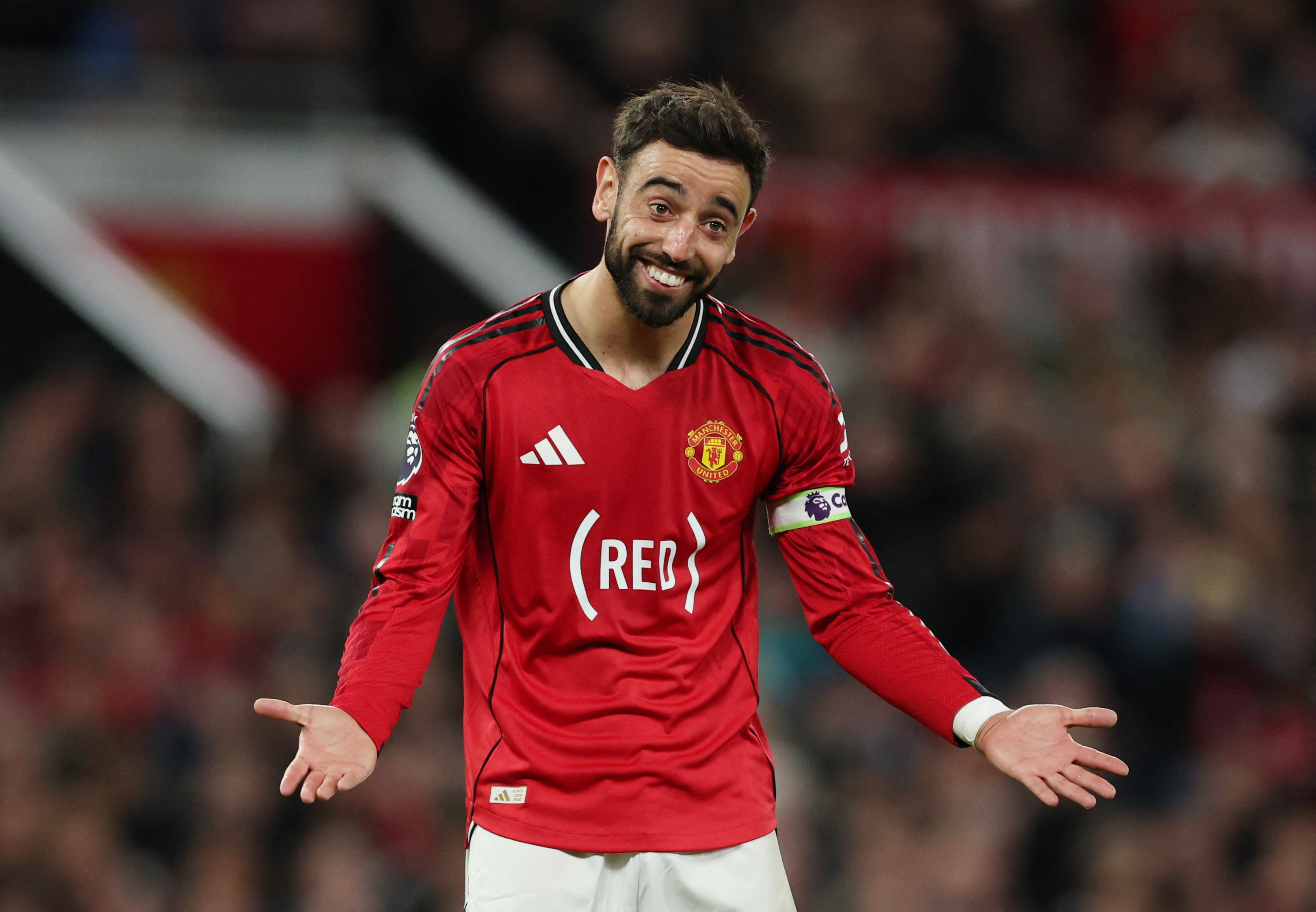 Manchester United's Bruno Fernandes