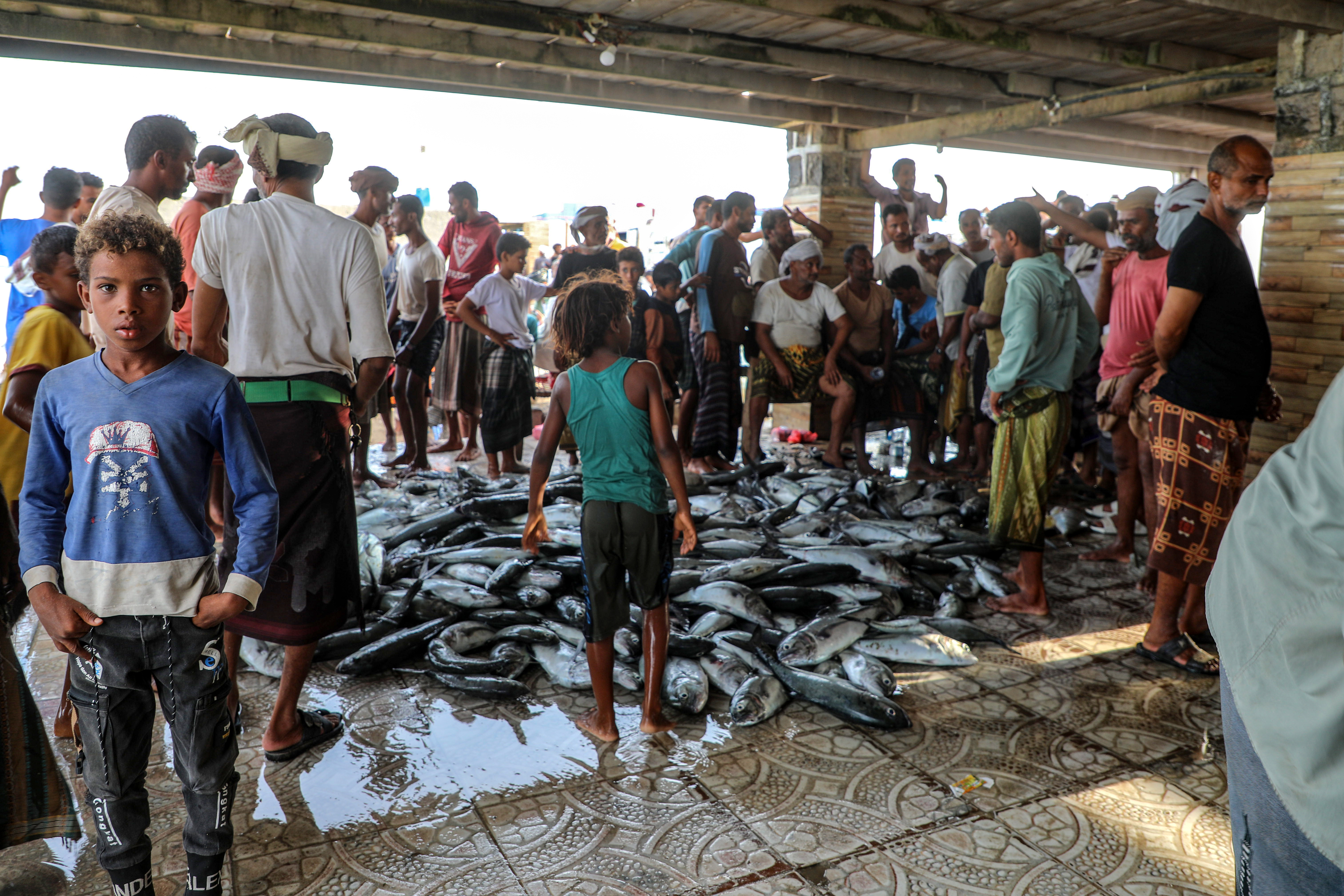 Fishermen and traders are worried for their future in al-Makha, where 1,500 have lost jobs after Houthi attacks killed 16 fishermen and forced the port to shut down