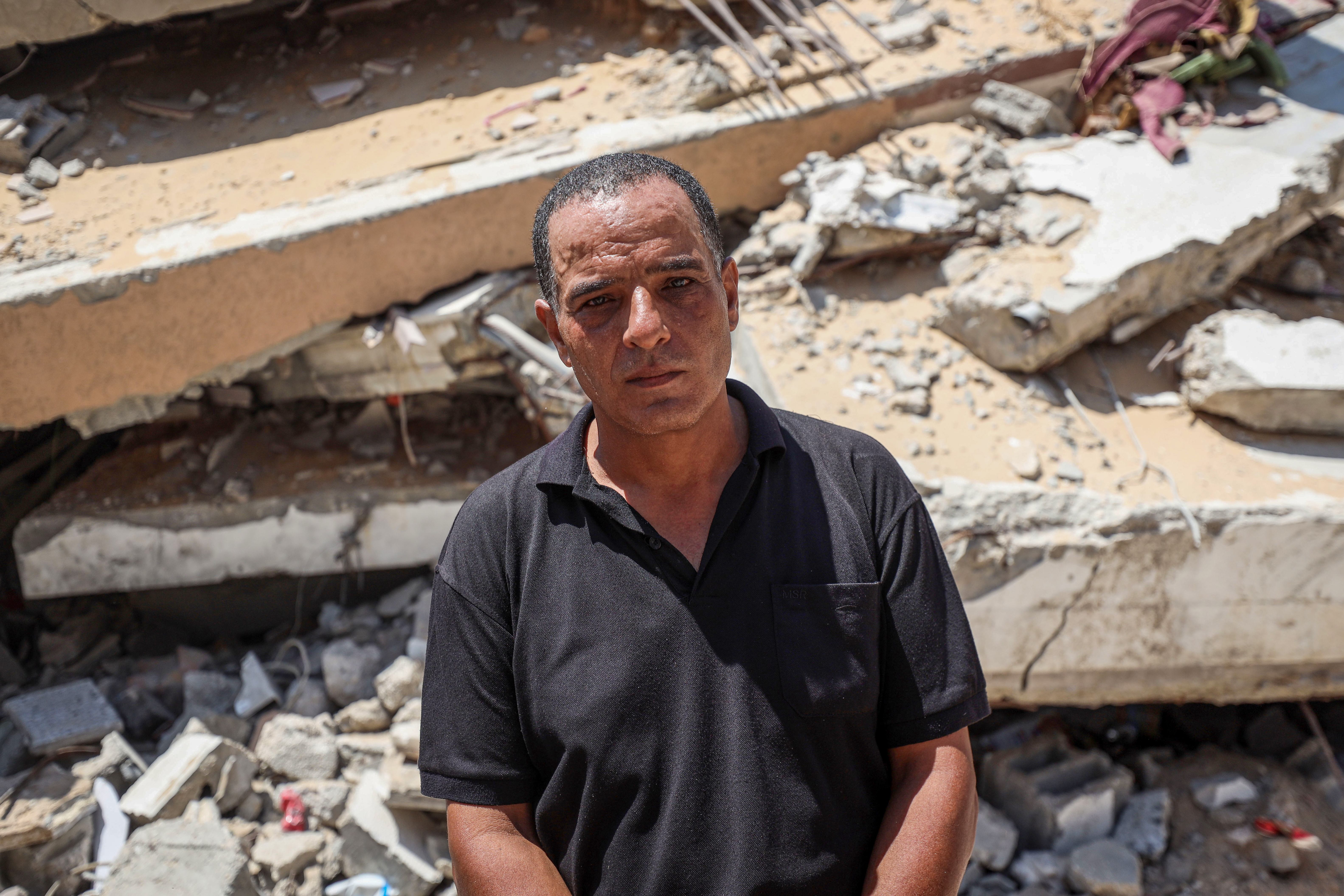 Ali Abu Sharia lost his two brothers and their entire families in the November 2023 strike