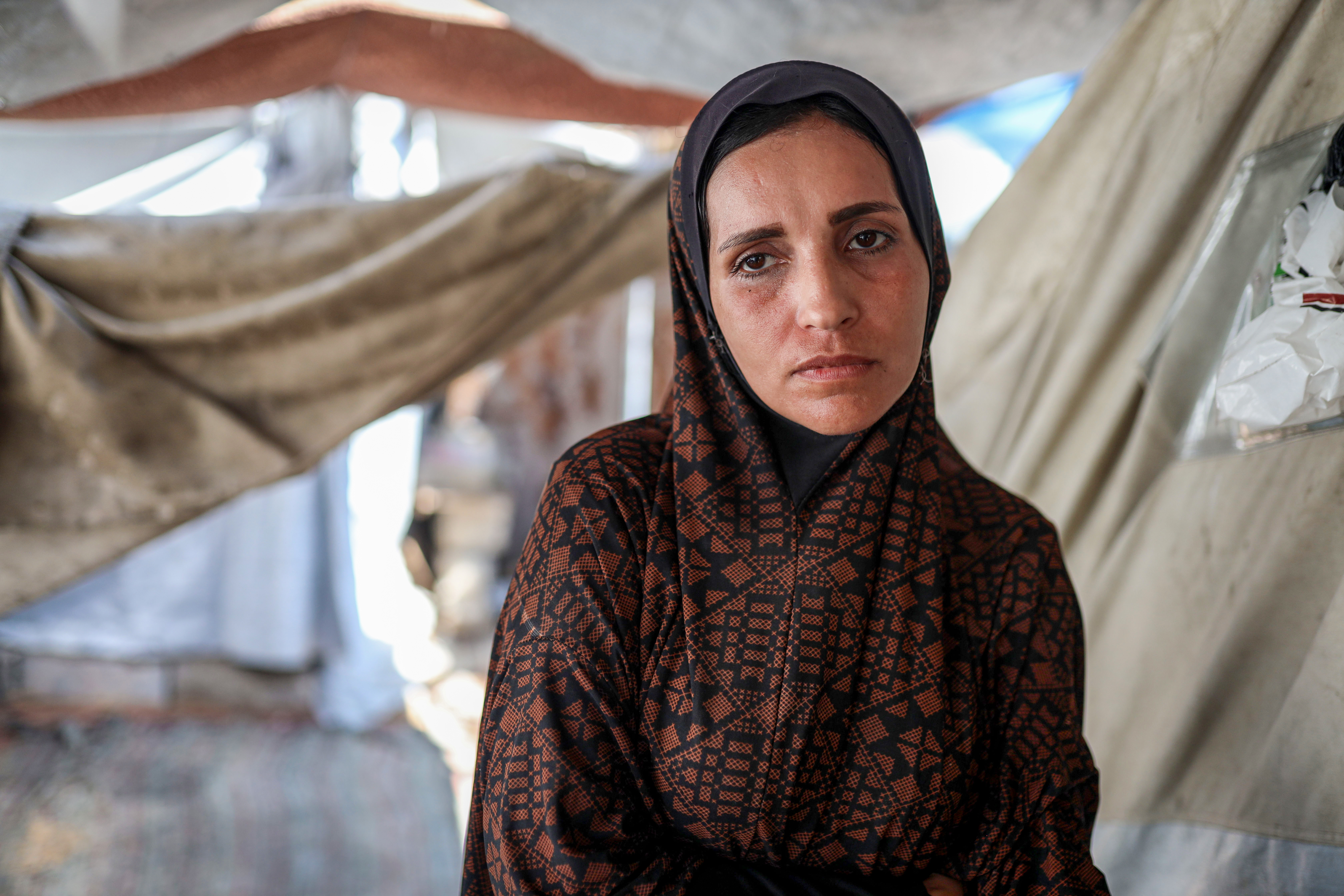 Ashjan Abdel Aal continues to hold on to hope that her two sons are still alive