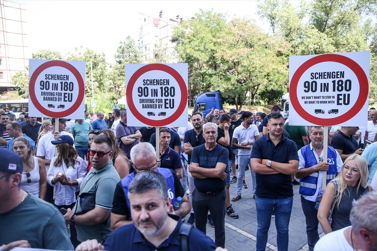 Transporters from Serbia protest in Belgrade over Schengen restrictions [AA-20260831-42350902-42350890 Filip Stevanovic /Anadolu agency]