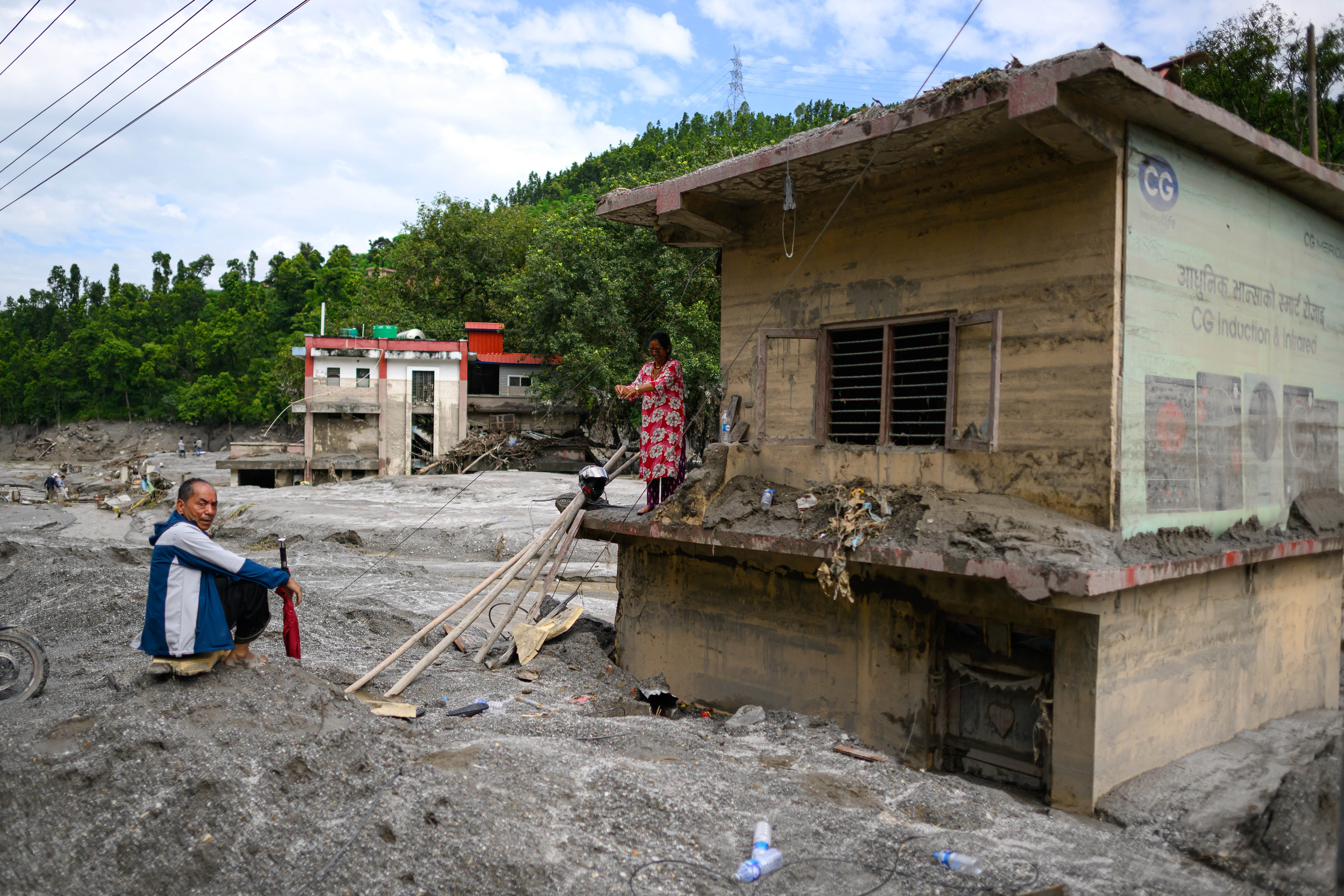 Nepal-China Flood Disaster: The devastation in pictures