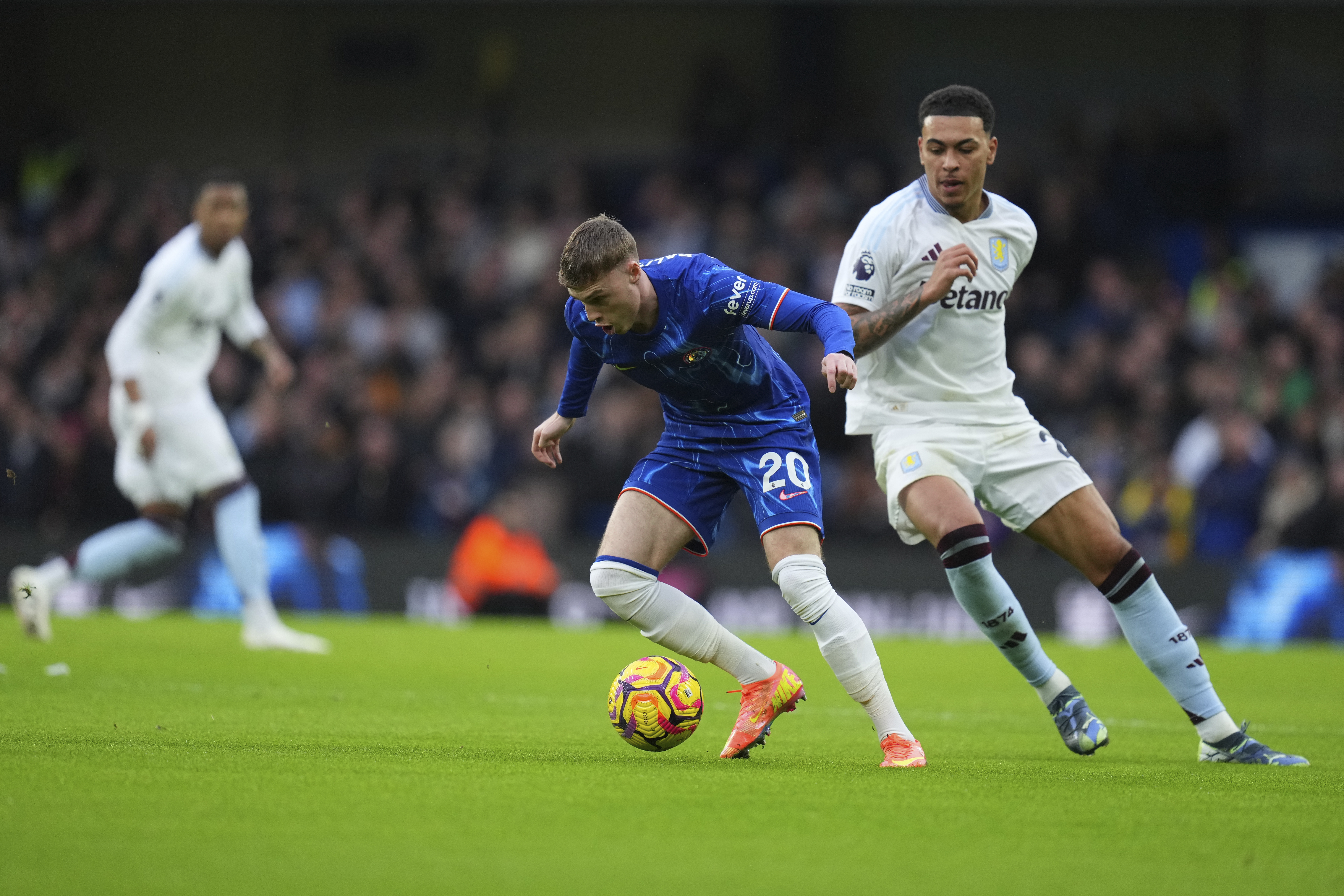 How Cole Palmer, centre, and Morgan Rogers, right, link up following the latter’s move from Aston Villa could be crucial for Chelsea’s season