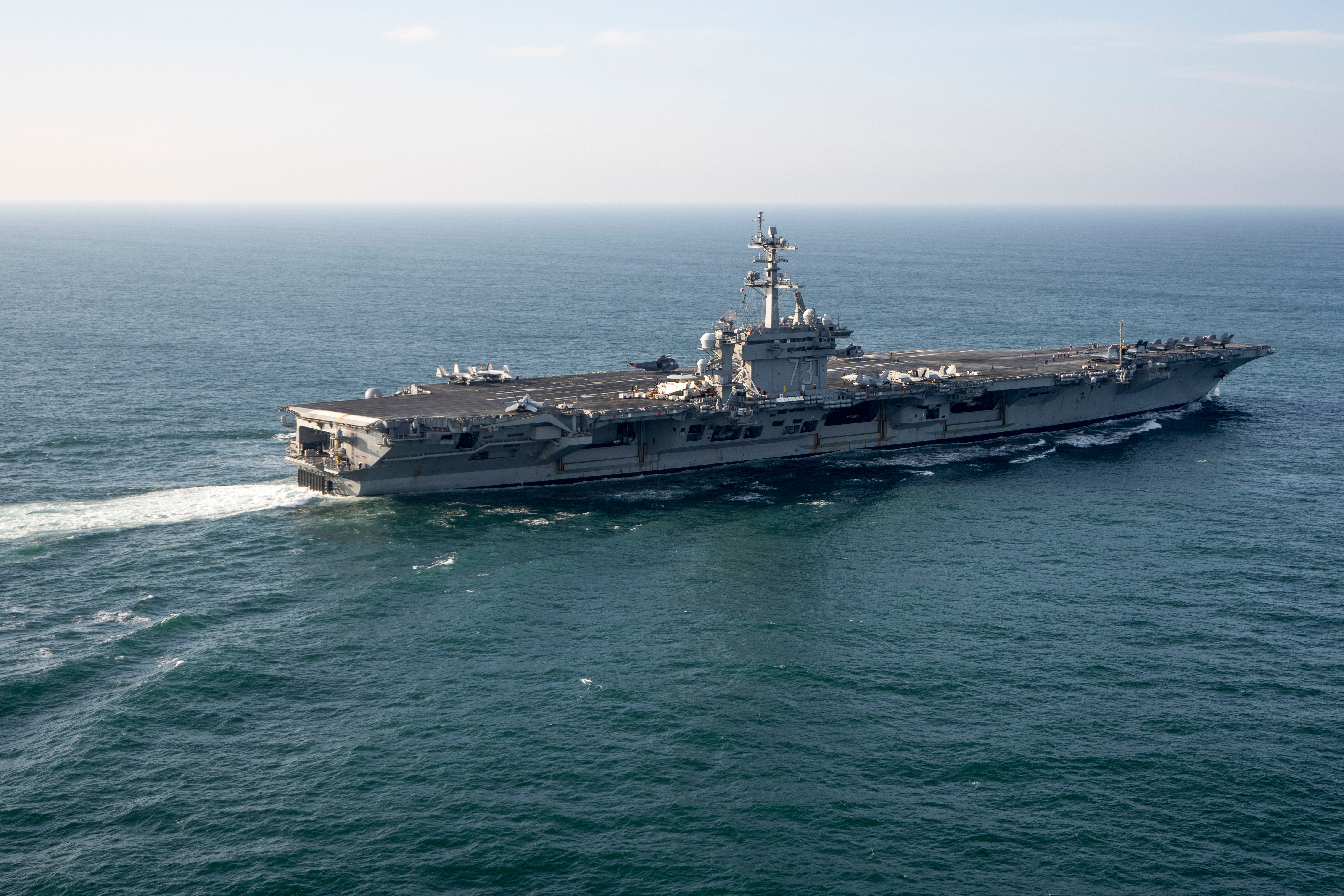 Iran US Aircraft Carrier