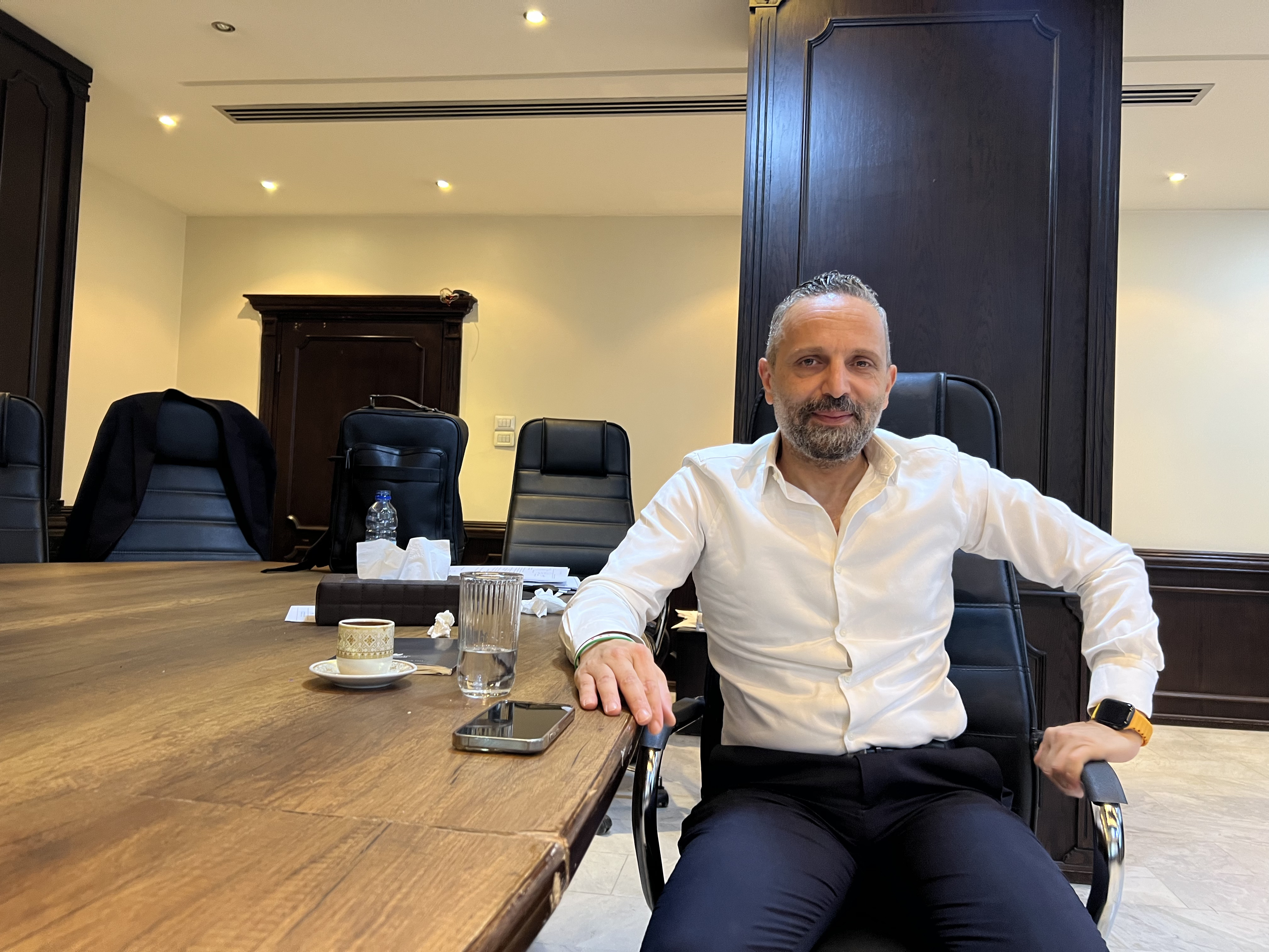 Bahjat Hajjar now works within the Syrian government after years in the civil society sector