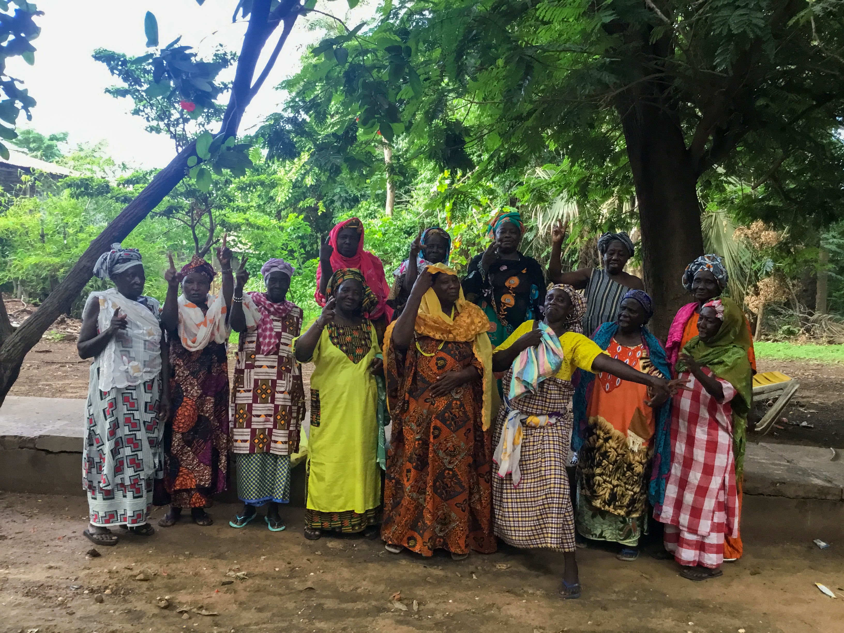 Generations of Kanyeleng women gather in Bakau, The Gambia, where songs and laughter have created a community
